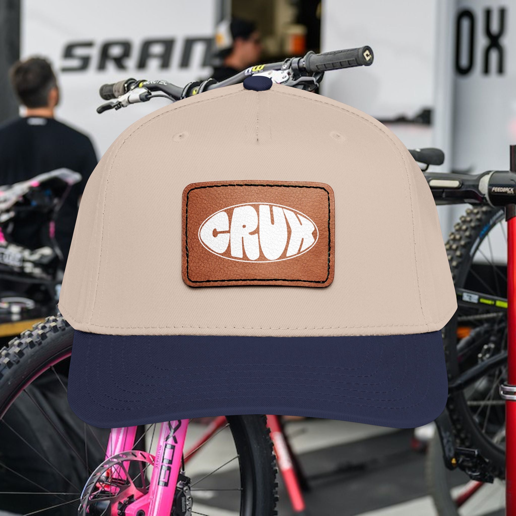 Crux Leather Patch Hat | CRUX