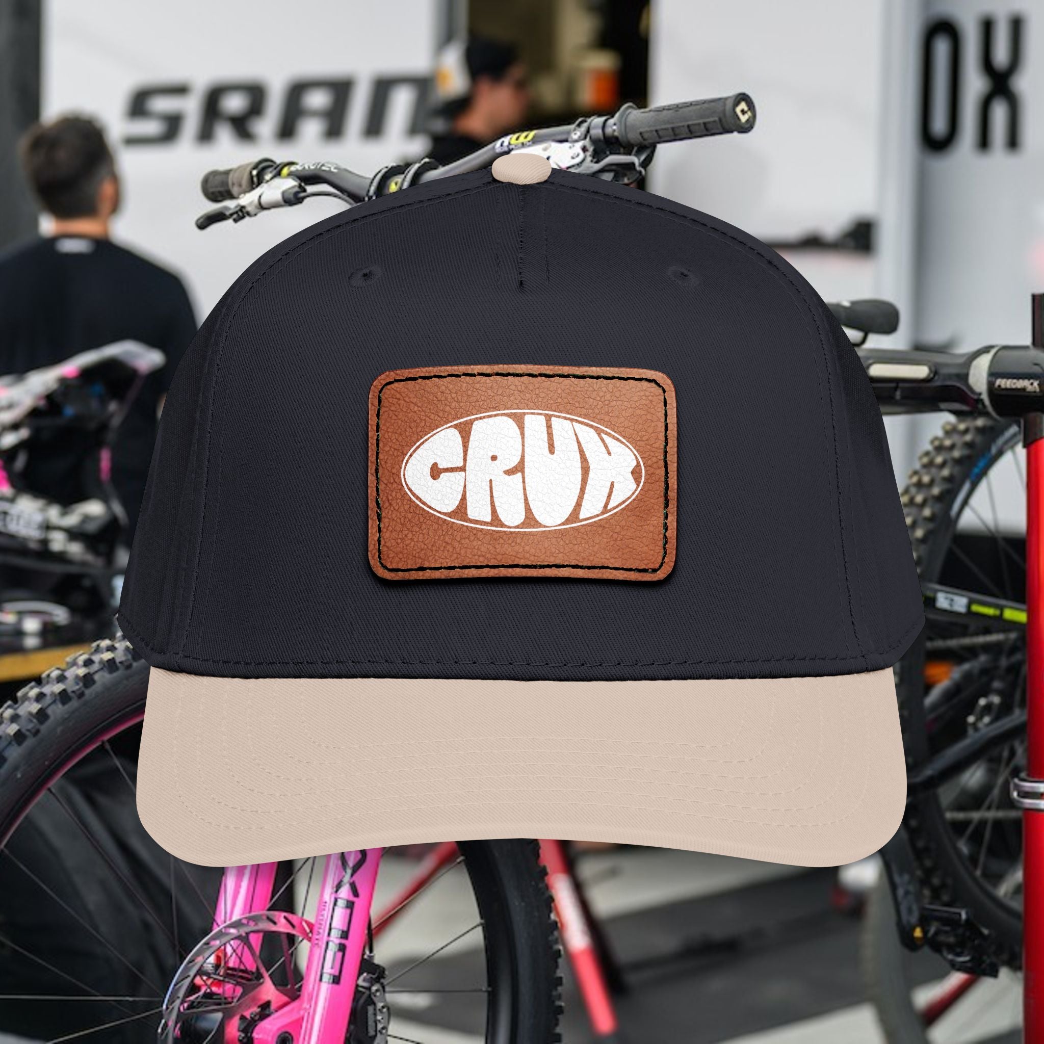 Crux Leather Patch Hat | CRUX