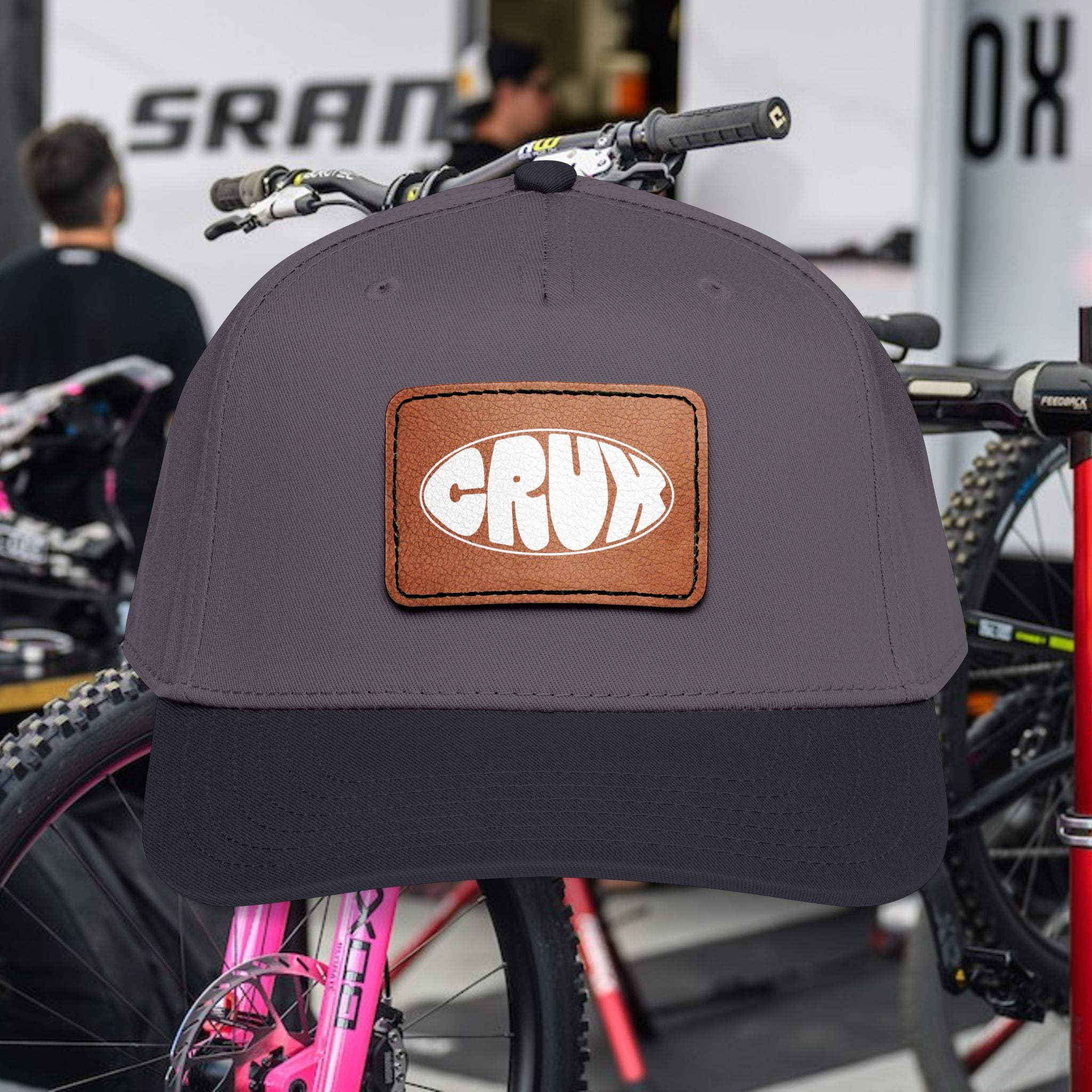 Crux Leather Patch Hat | CRUX