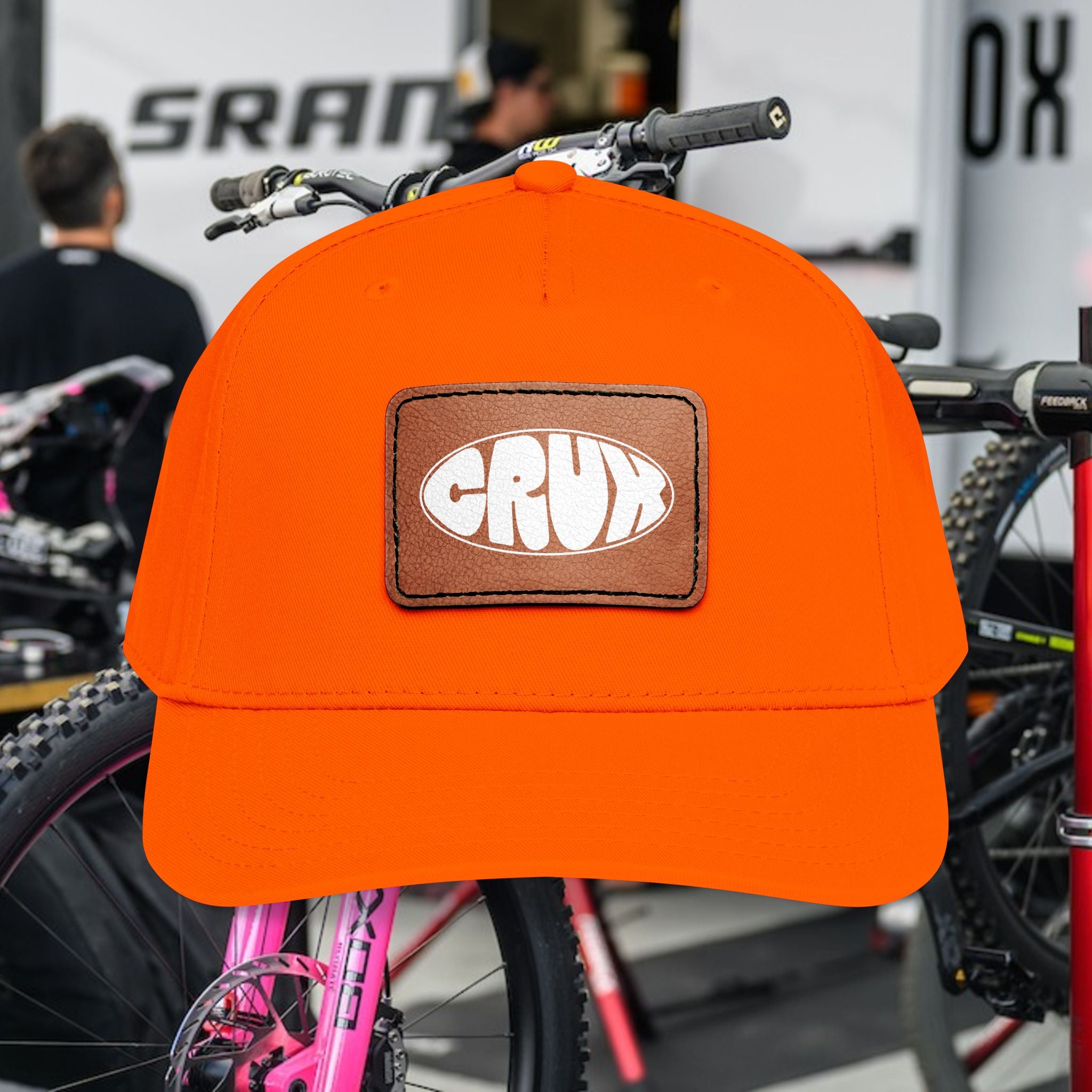 Crux Leather Patch Hat | CRUX