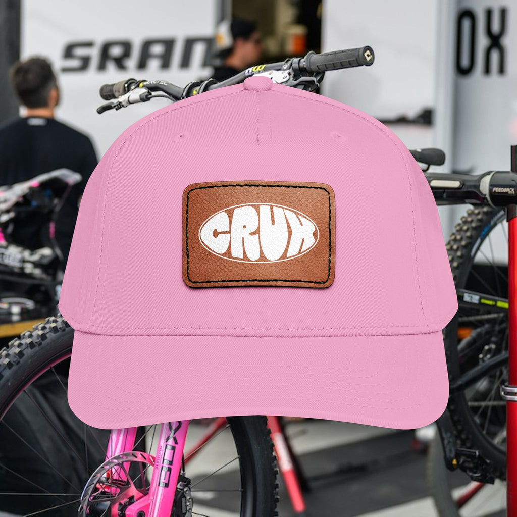 Crux Leather Patch Hat | CRUX