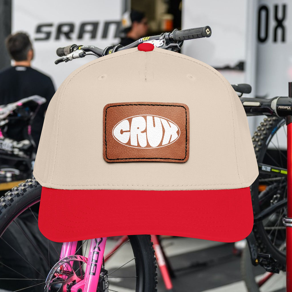 Crux Leather Patch Hat | CRUX