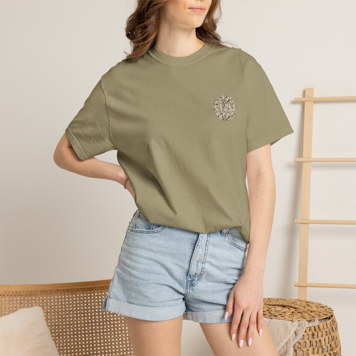 Iconic Wild Deer Camo Tee | Crux