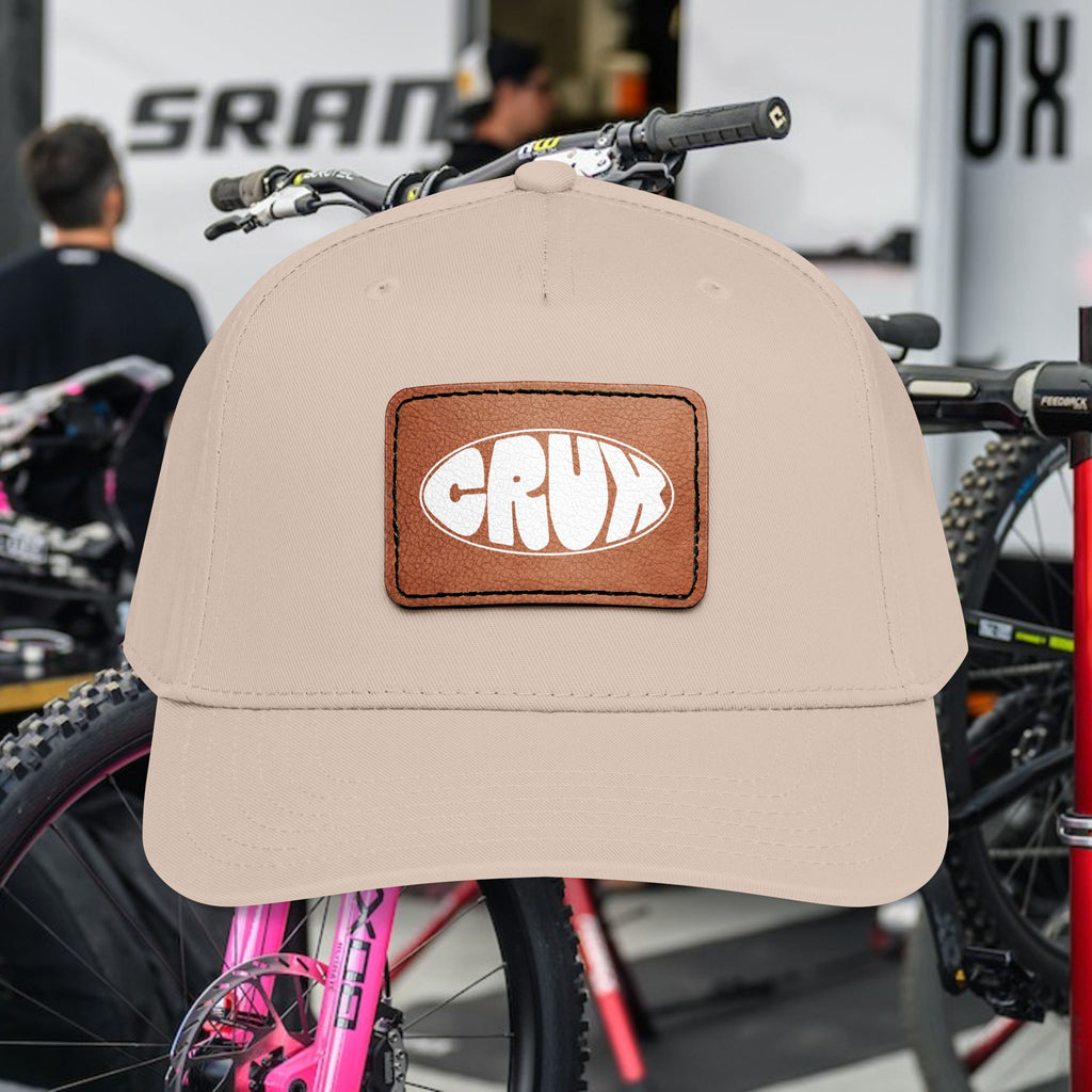 Crux Leather Patch Hat | CRUX