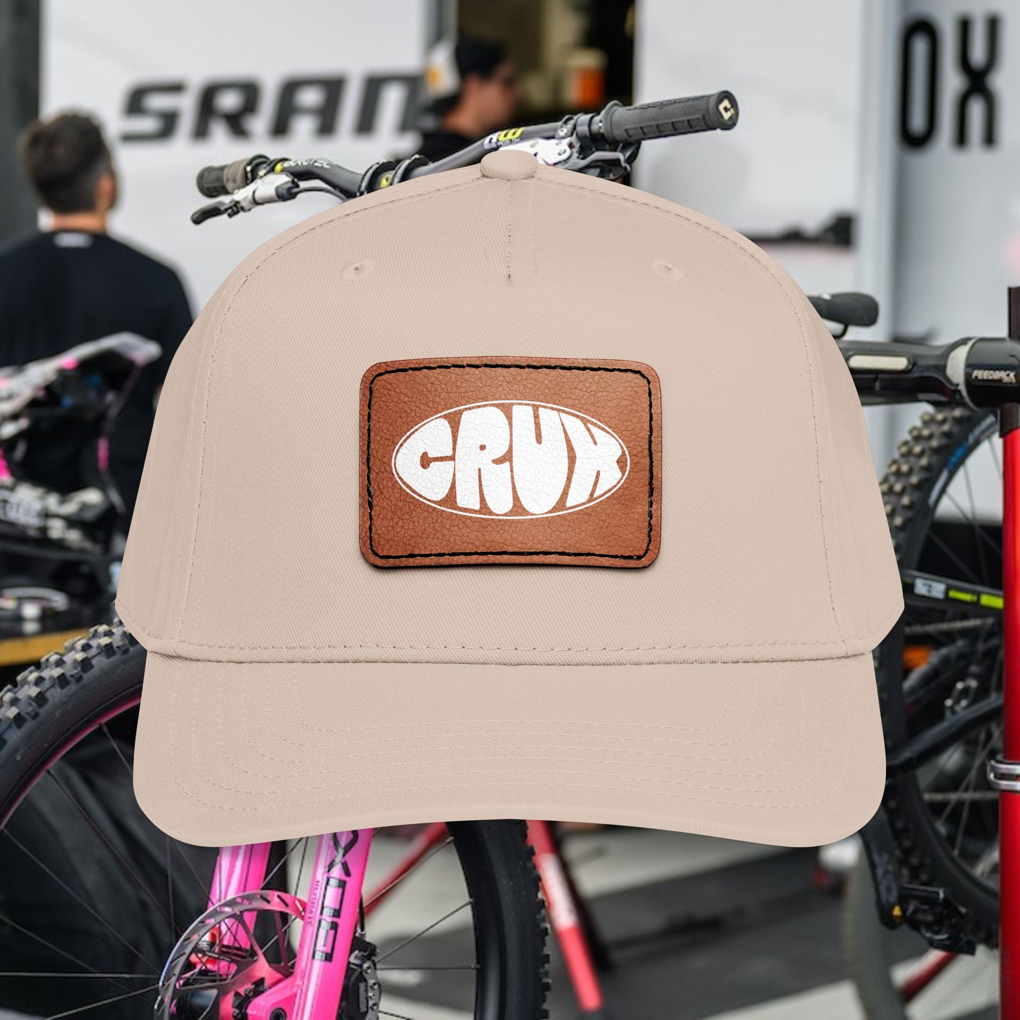 Crux Leather Patch Hat | CRUX