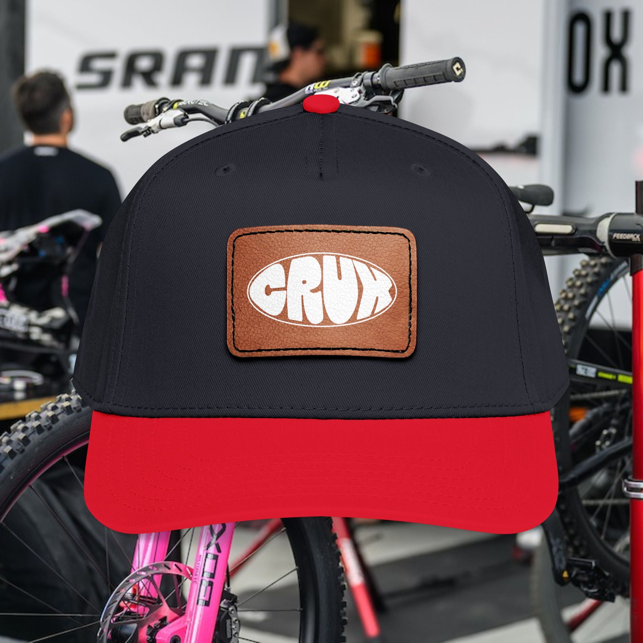 Crux Leather Patch Hat | CRUX