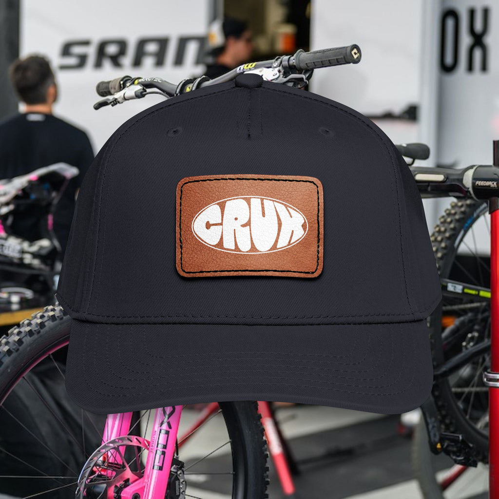 Crux Leather Patch Hat | CRUX