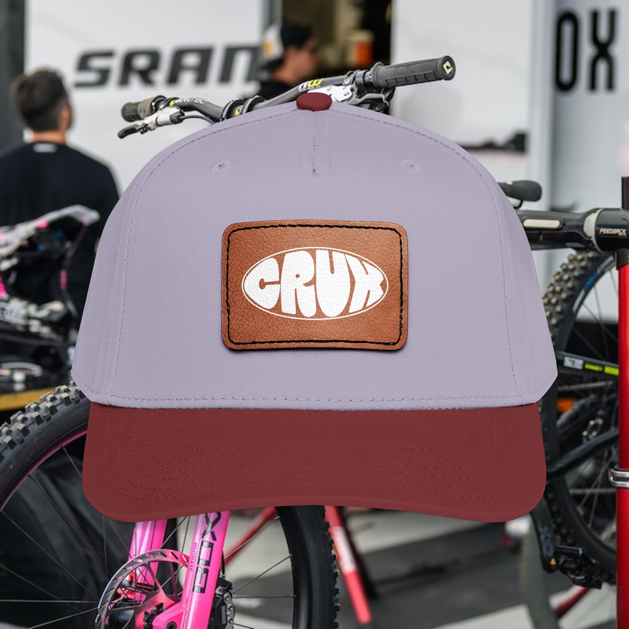 Crux Leather Patch Hat | CRUX