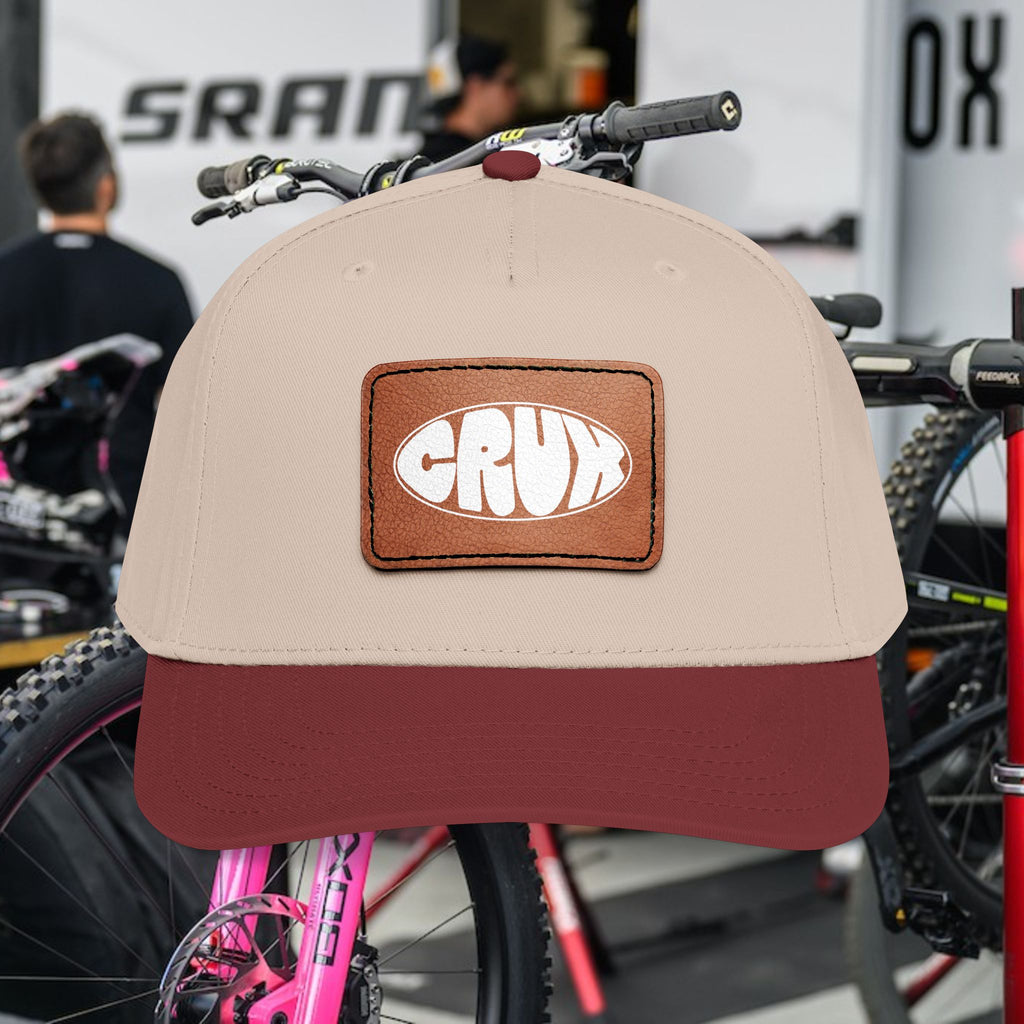 Crux Leather Patch Hat | CRUX