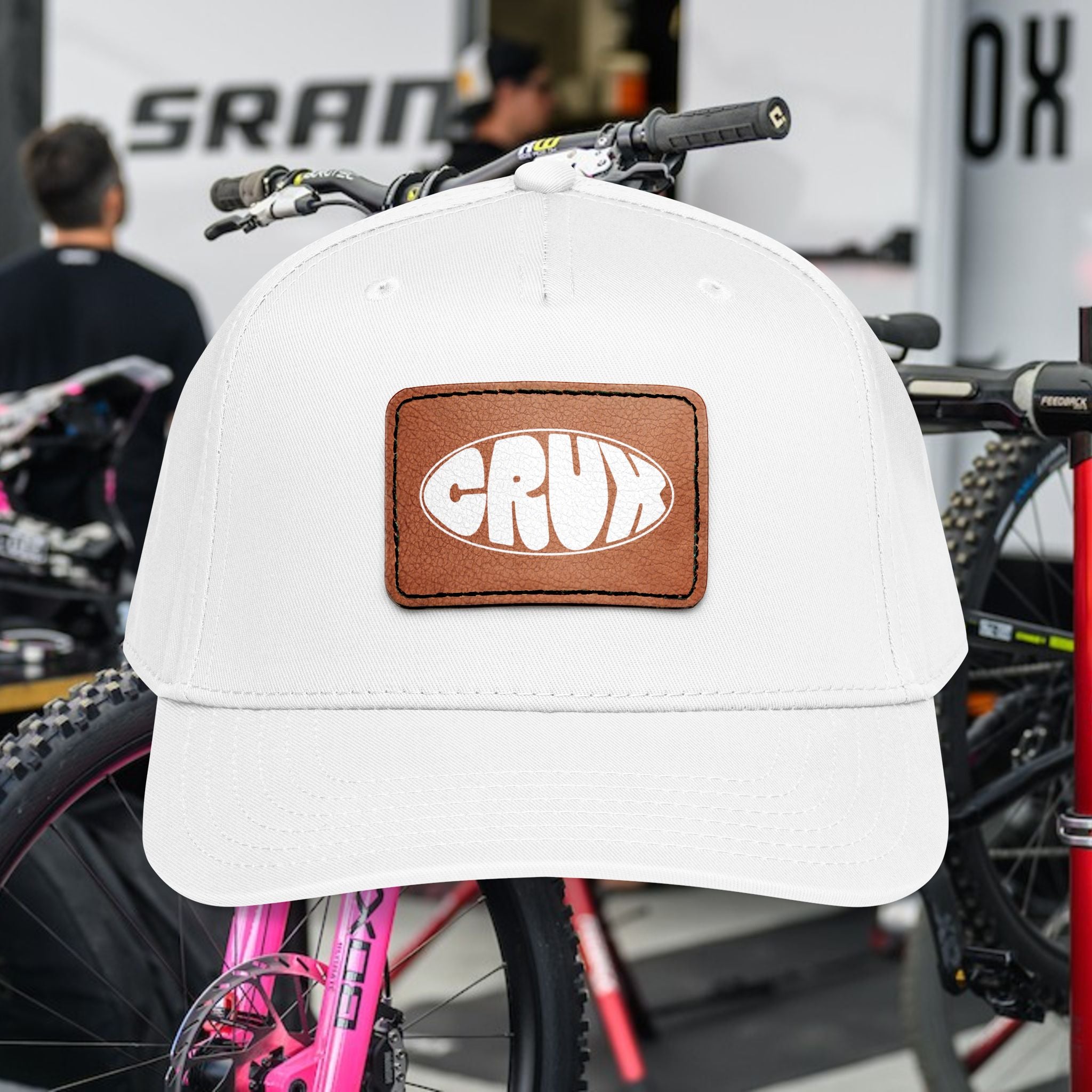 Crux Leather Patch Hat | CRUX