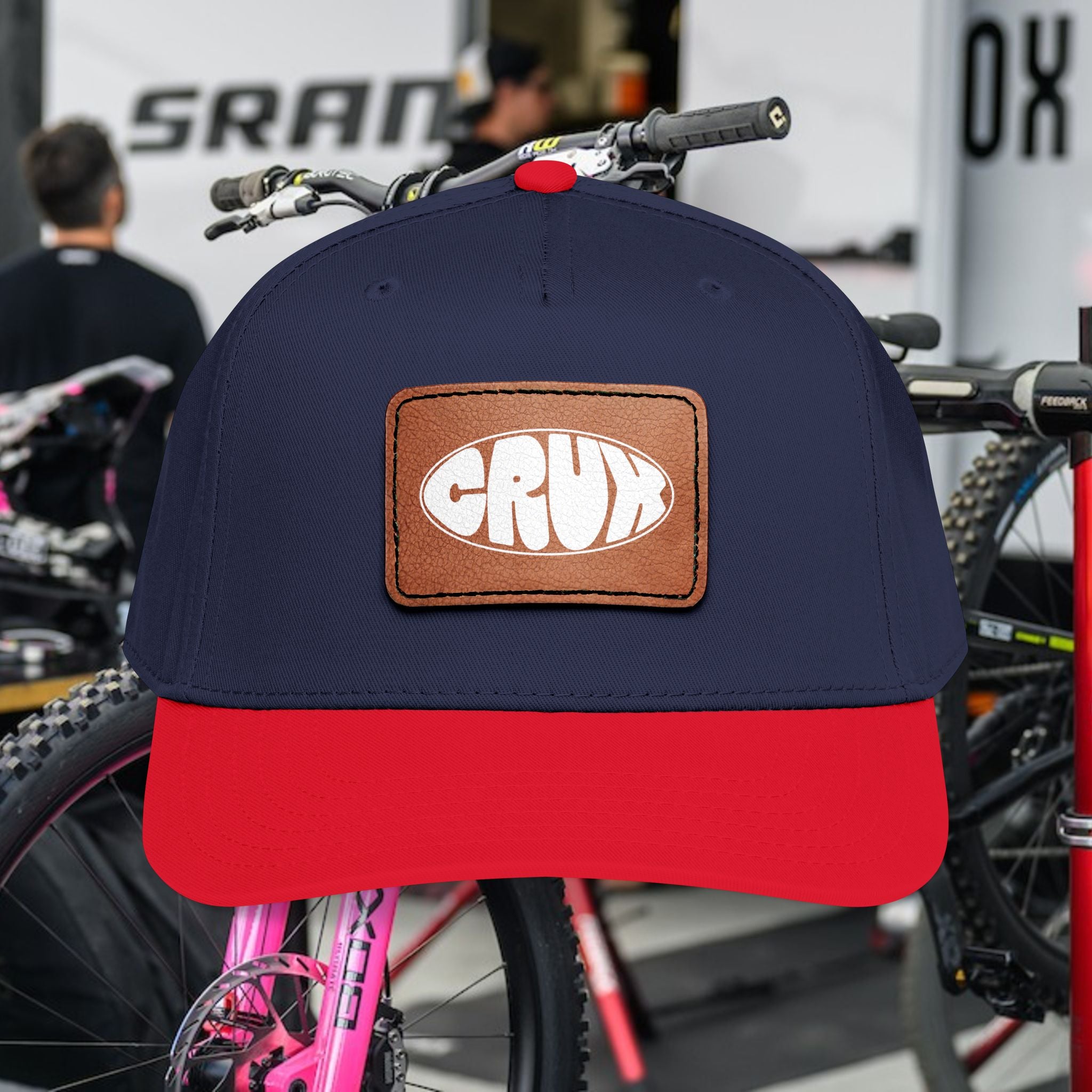 Crux Leather Patch Hat | CRUX