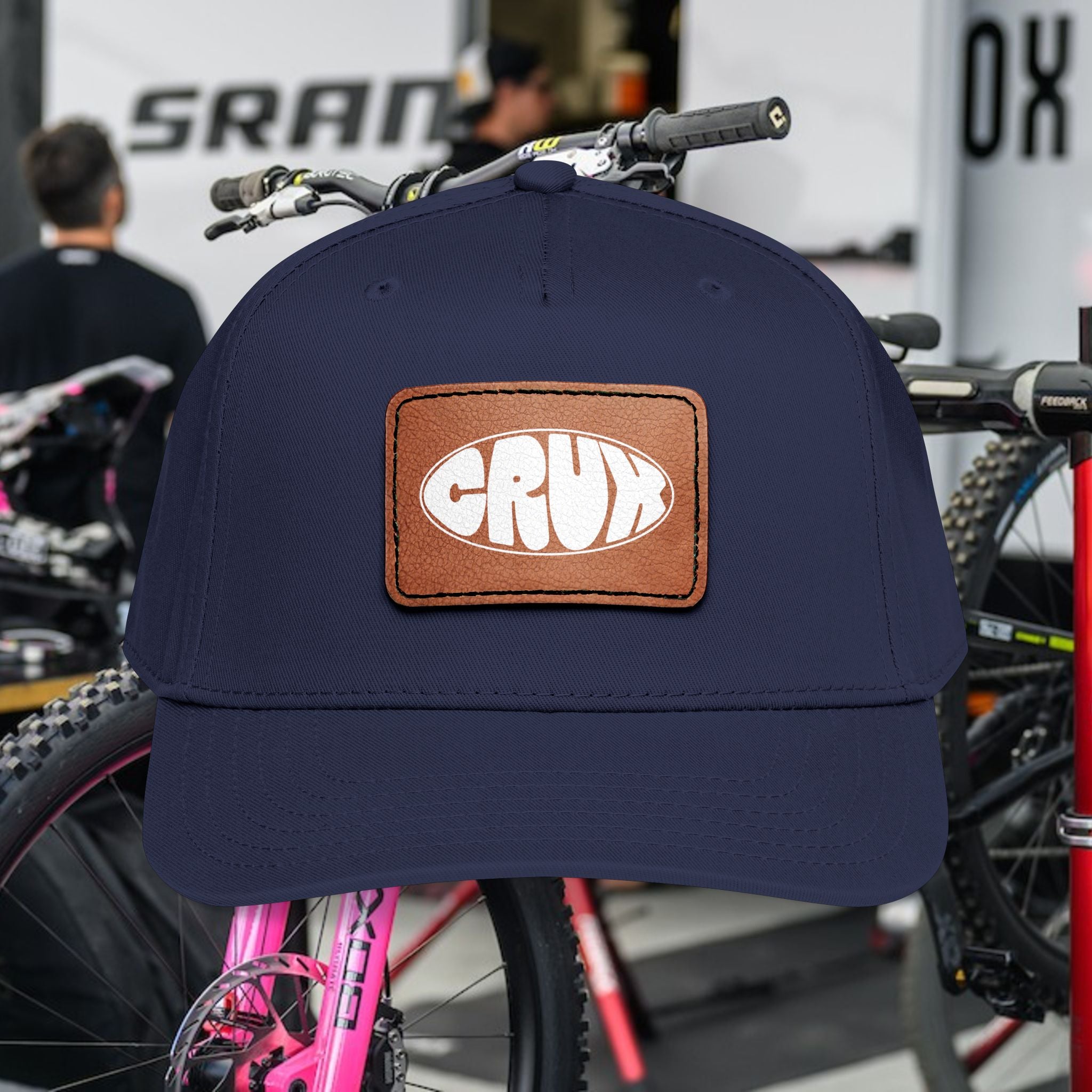 Crux Leather Patch Hat | CRUX