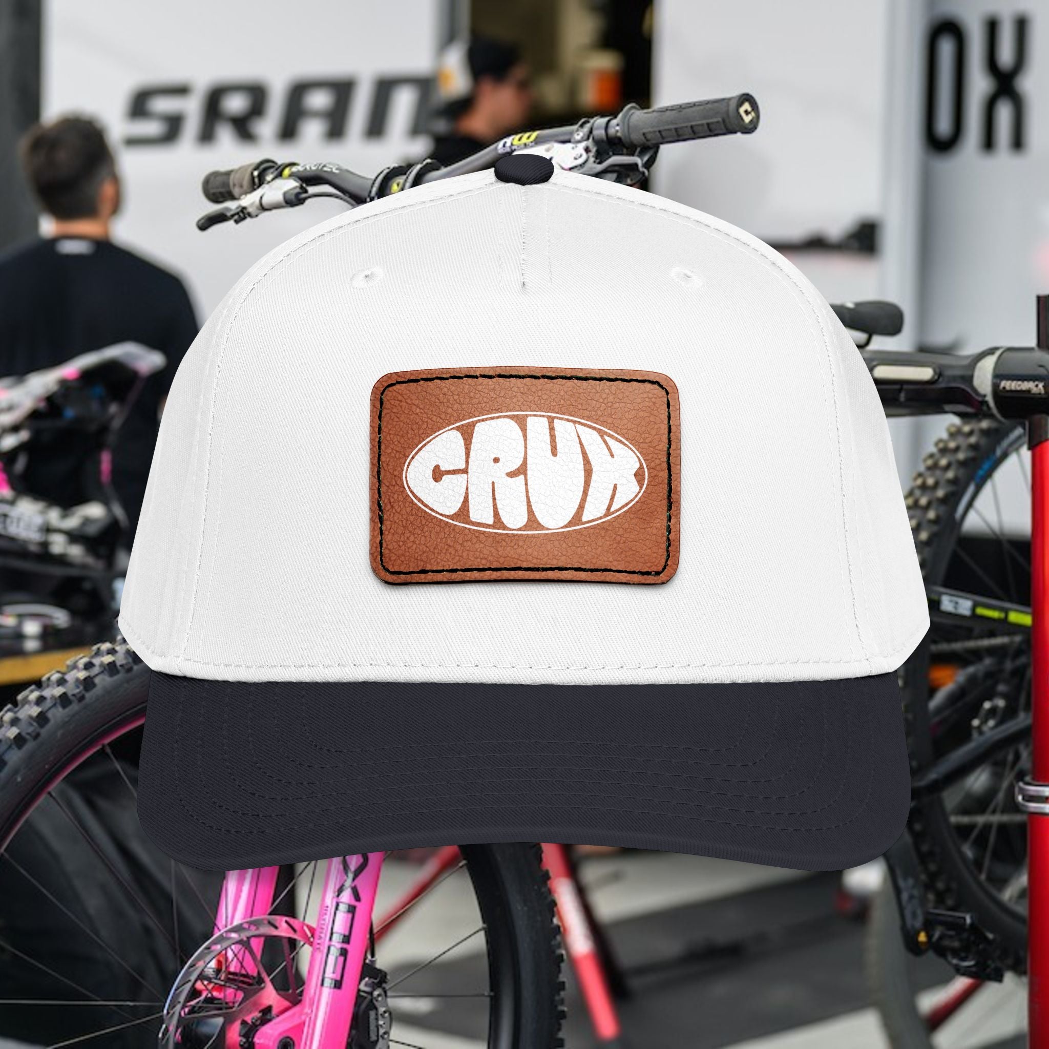 Crux Leather Patch Hat | CRUX