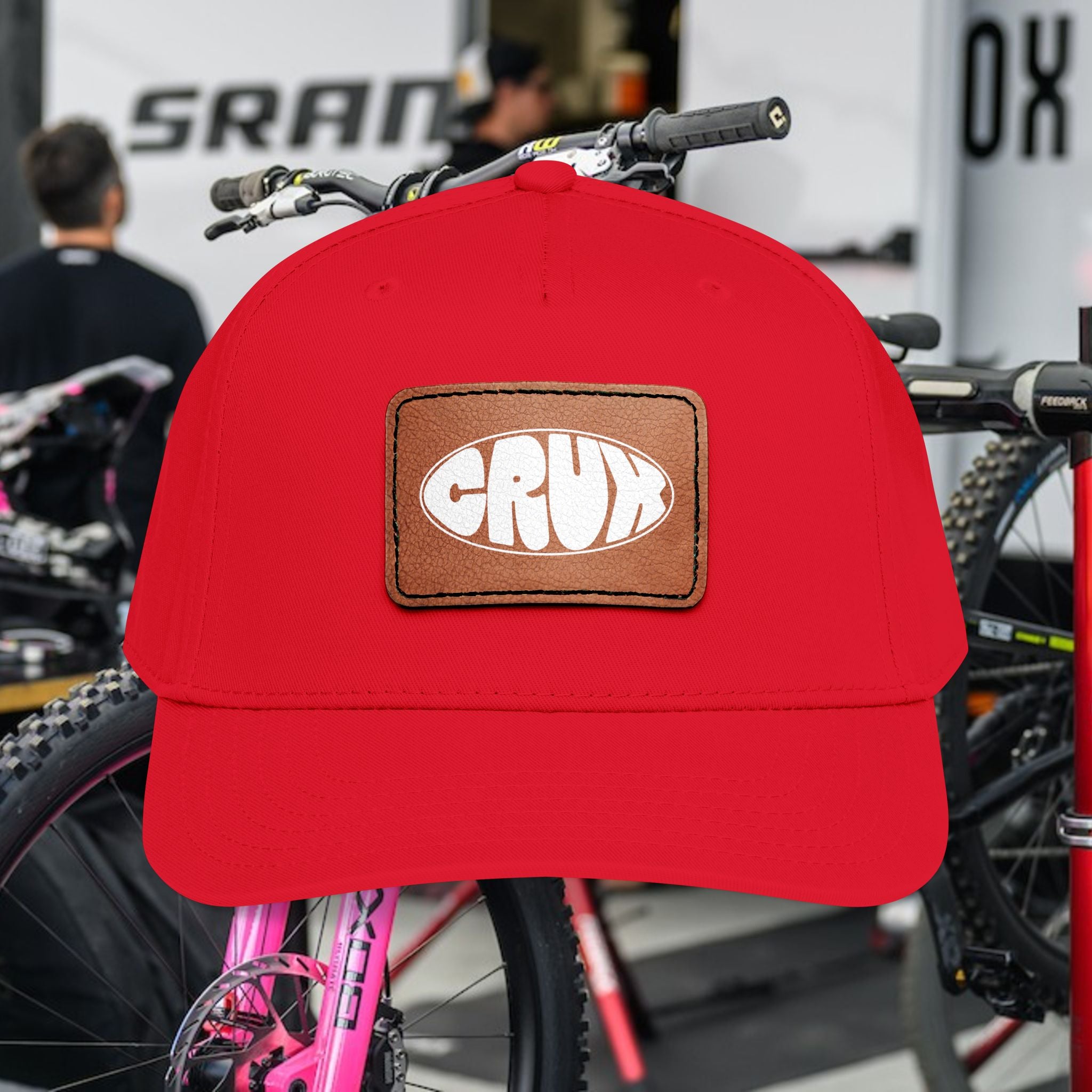 Crux Leather Patch Hat | CRUX