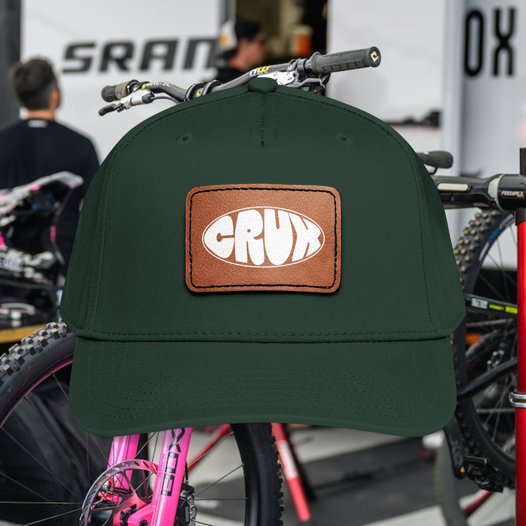 Crux Leather Patch Hat | CRUX