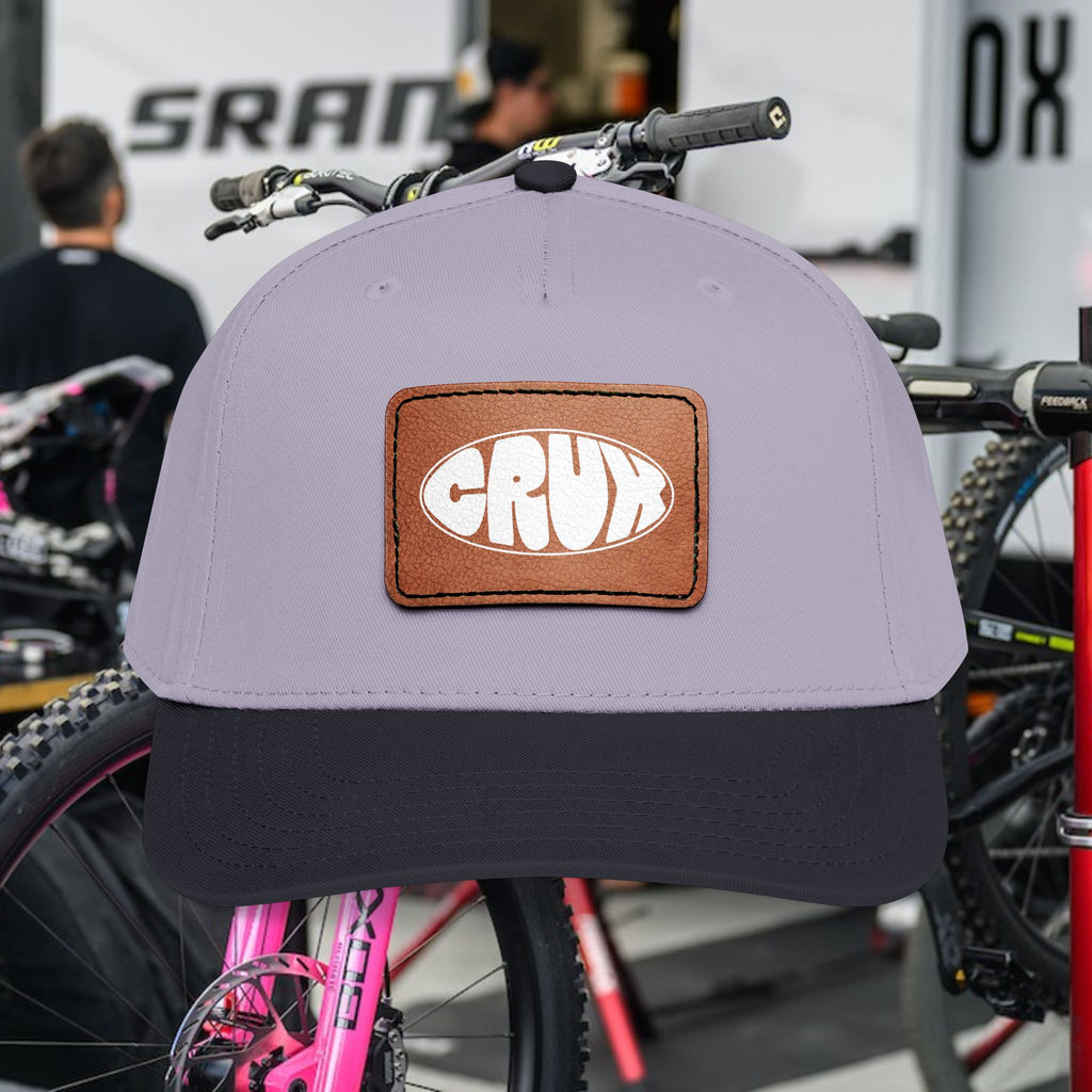 Crux Leather Patch Hat | CRUX