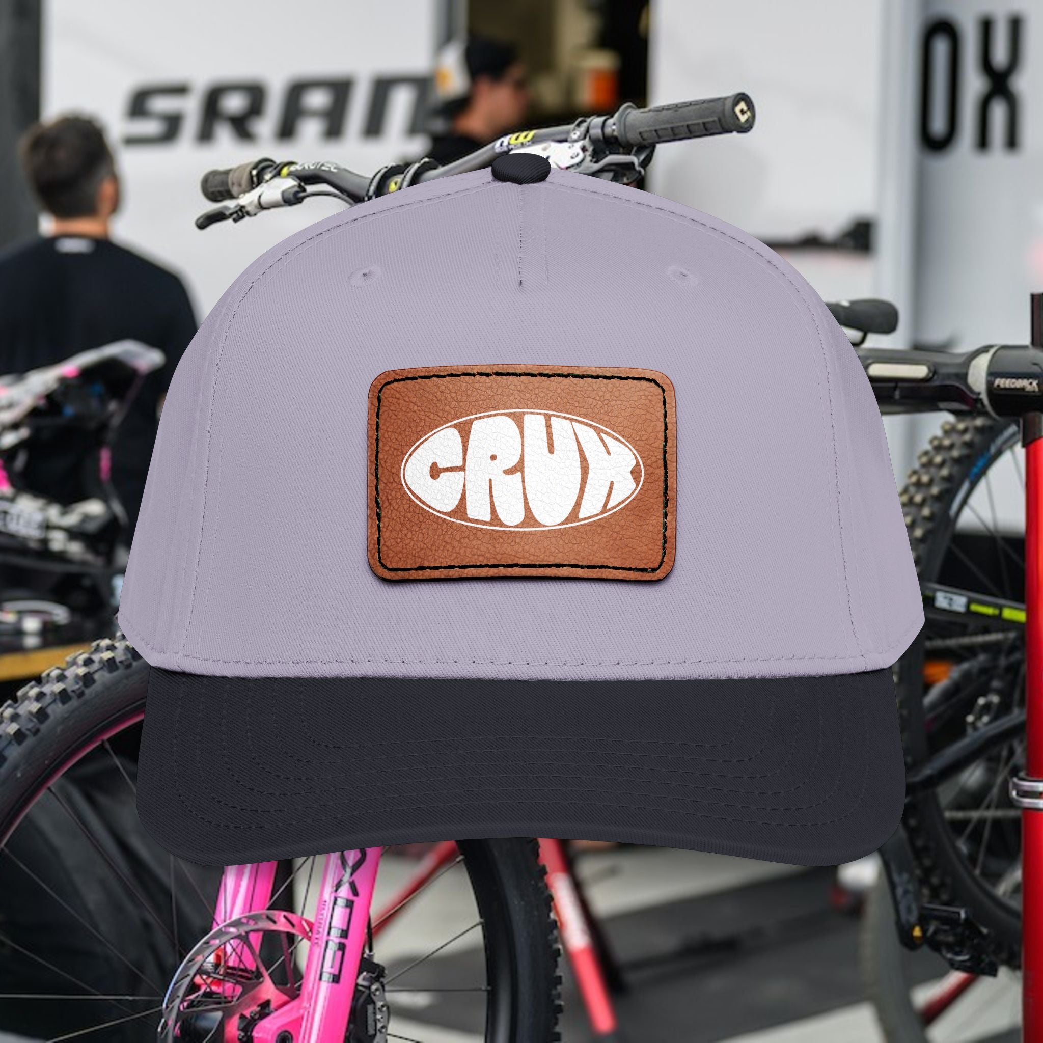 Crux Leather Patch Hat | CRUX