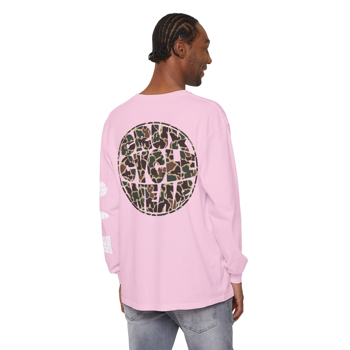 Long-Sleeve Wildstyle CAMO Tee | Crux