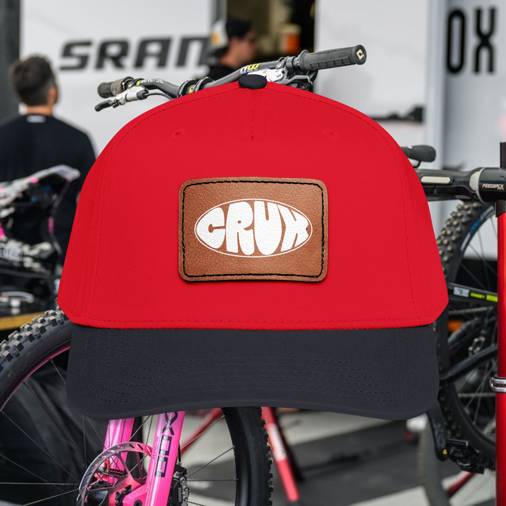 Crux Leather Patch Hat | CRUX