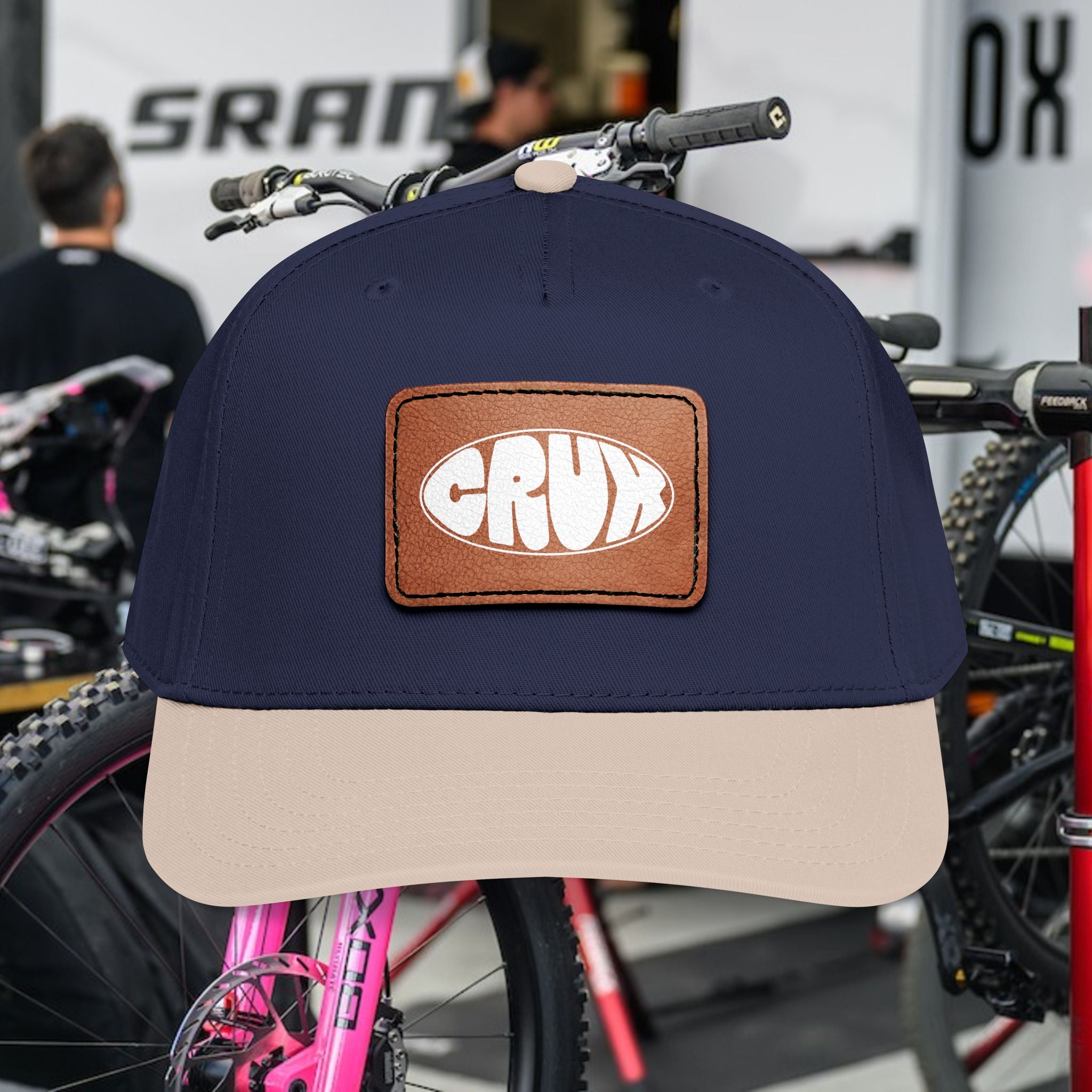 Crux Leather Patch Hat | CRUX