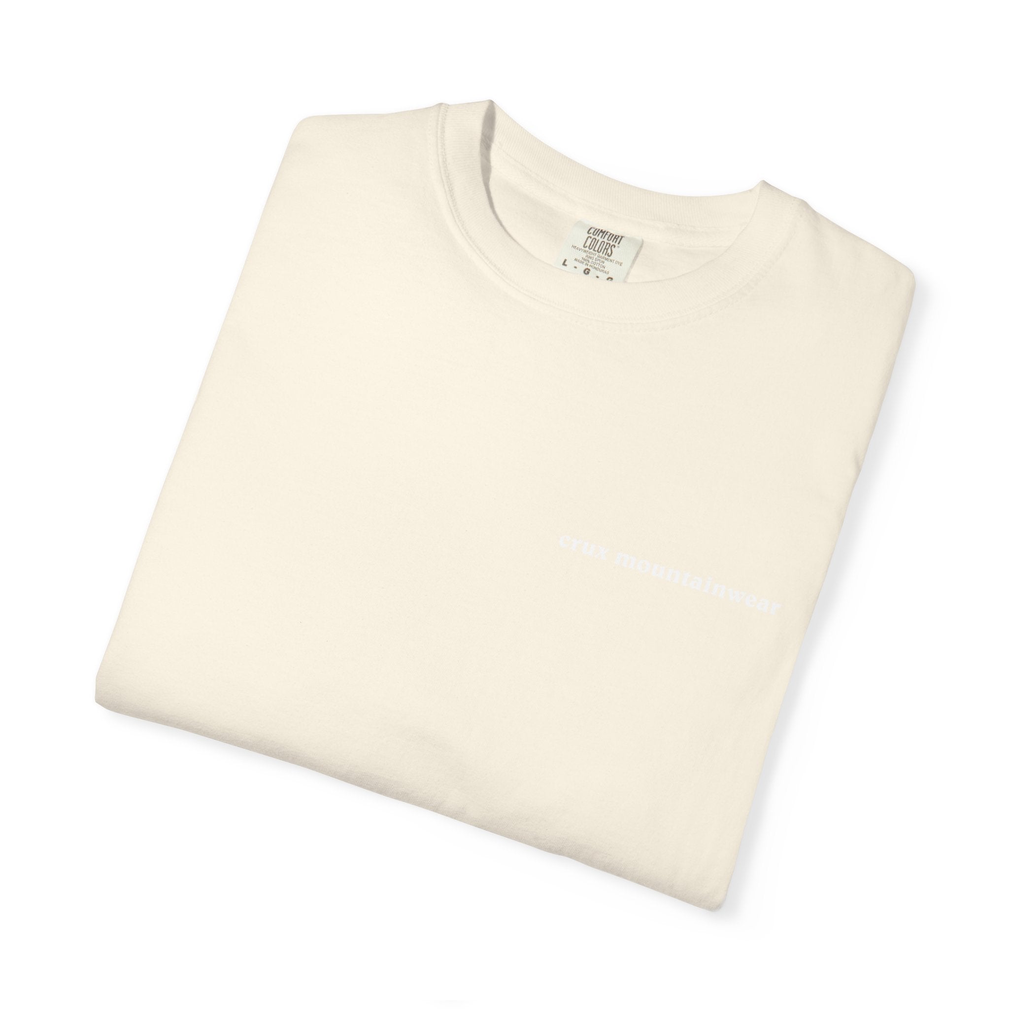 Peaks: Patagonia-Style "Crux Mountainwear" Tee