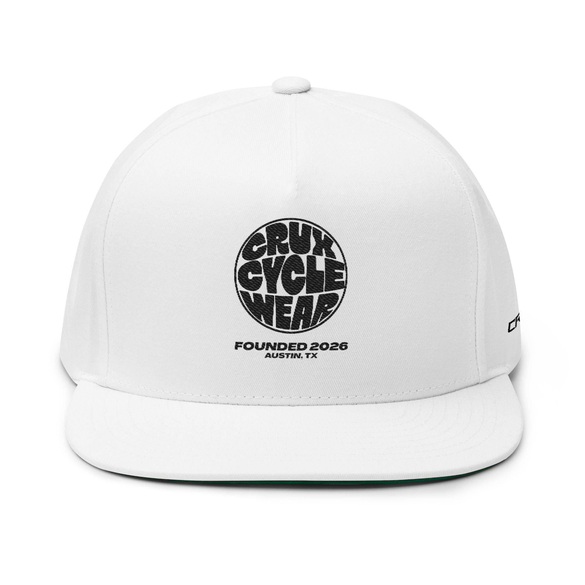 Crux Flat Bill Cap (Embroidery)