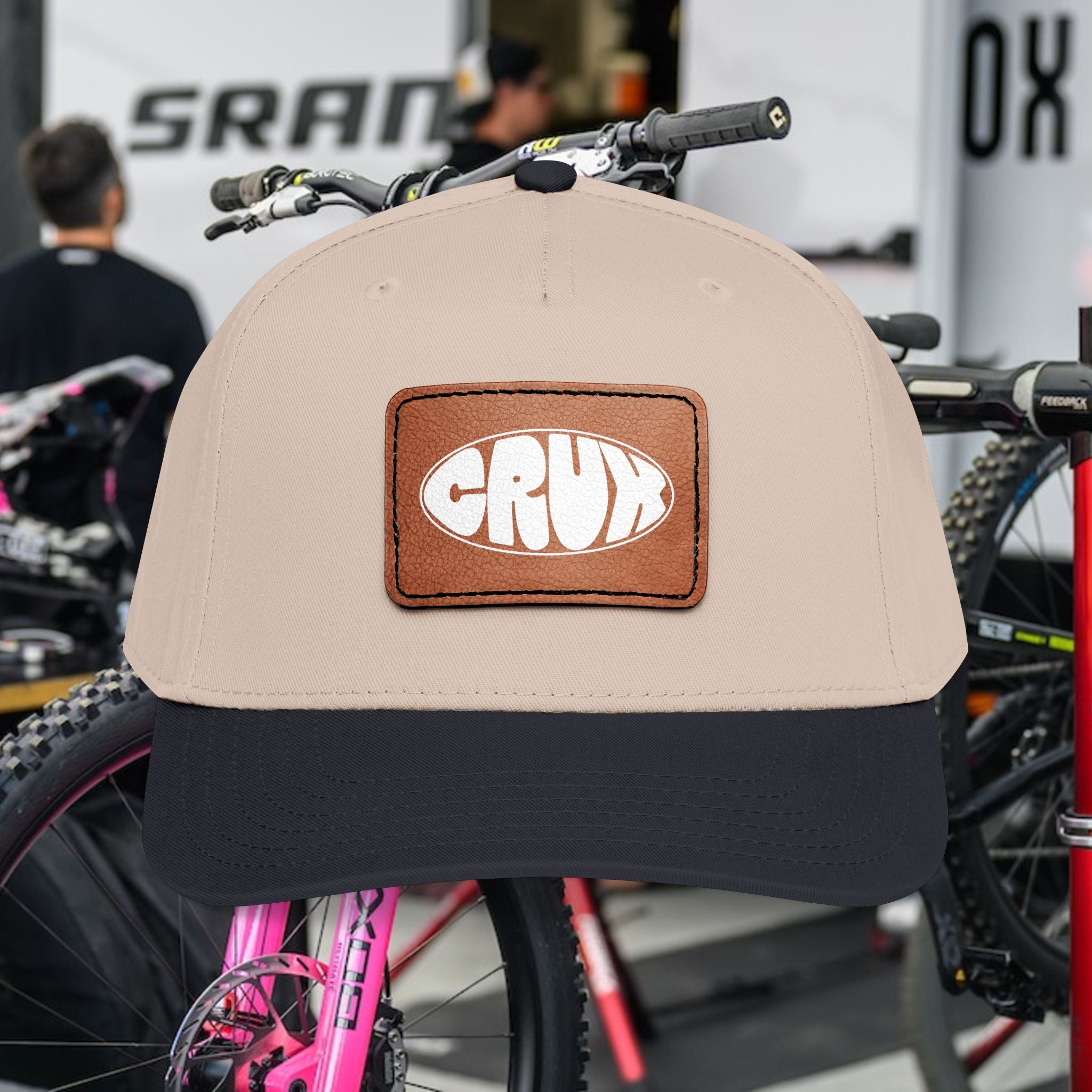Crux Leather Patch Hat | CRUX