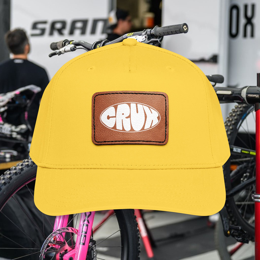 Crux Leather Patch Hat | CRUX