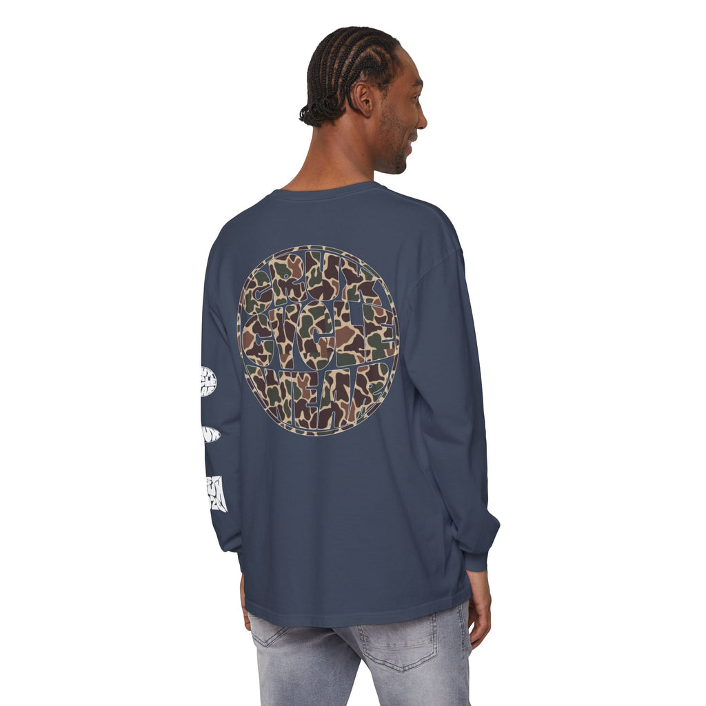 Long-Sleeve Wildstyle CAMO Tee | Crux