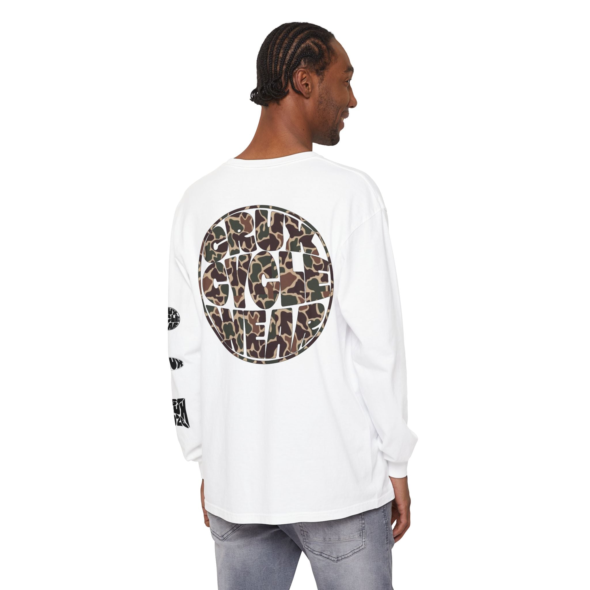 Long-Sleeve Wildstyle CAMO Tee | Crux