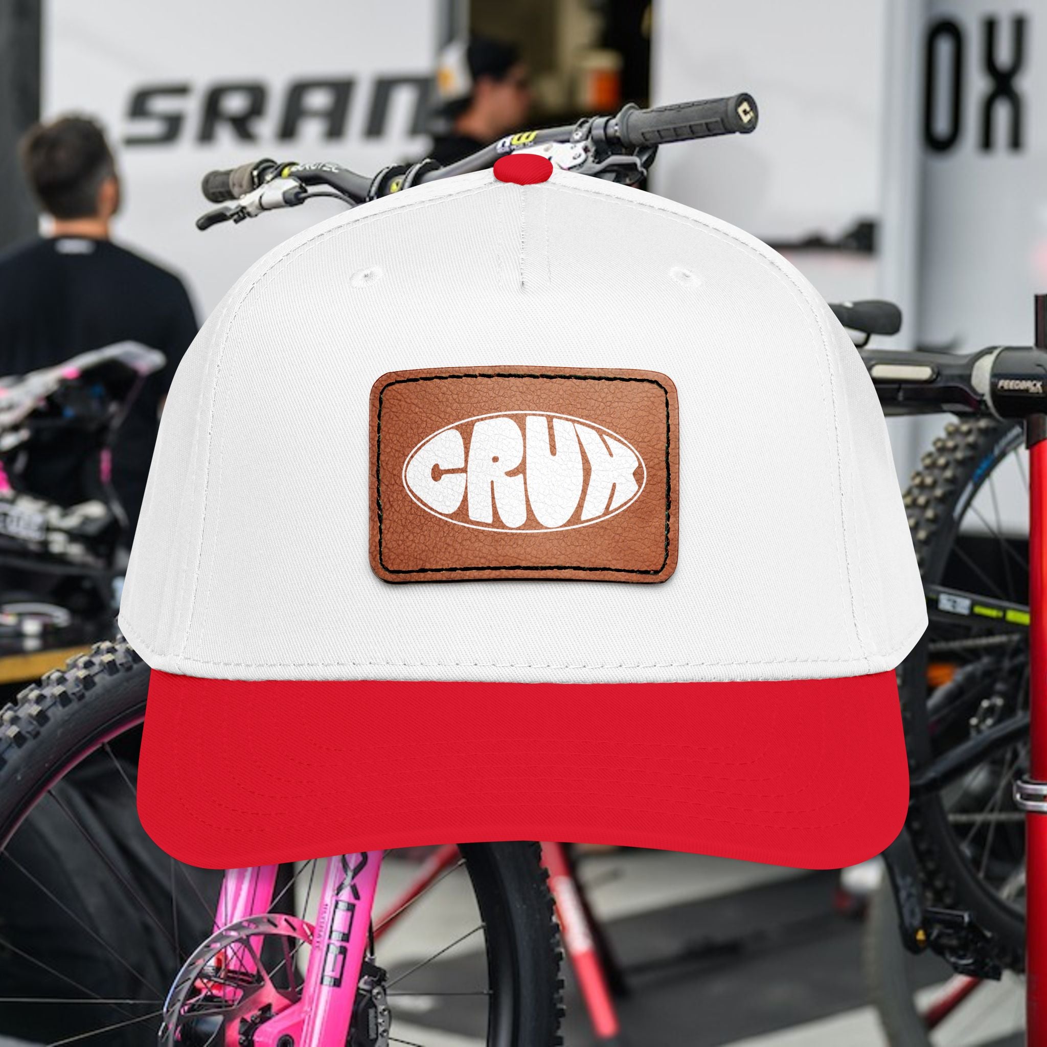 Crux Leather Patch Hat | CRUX