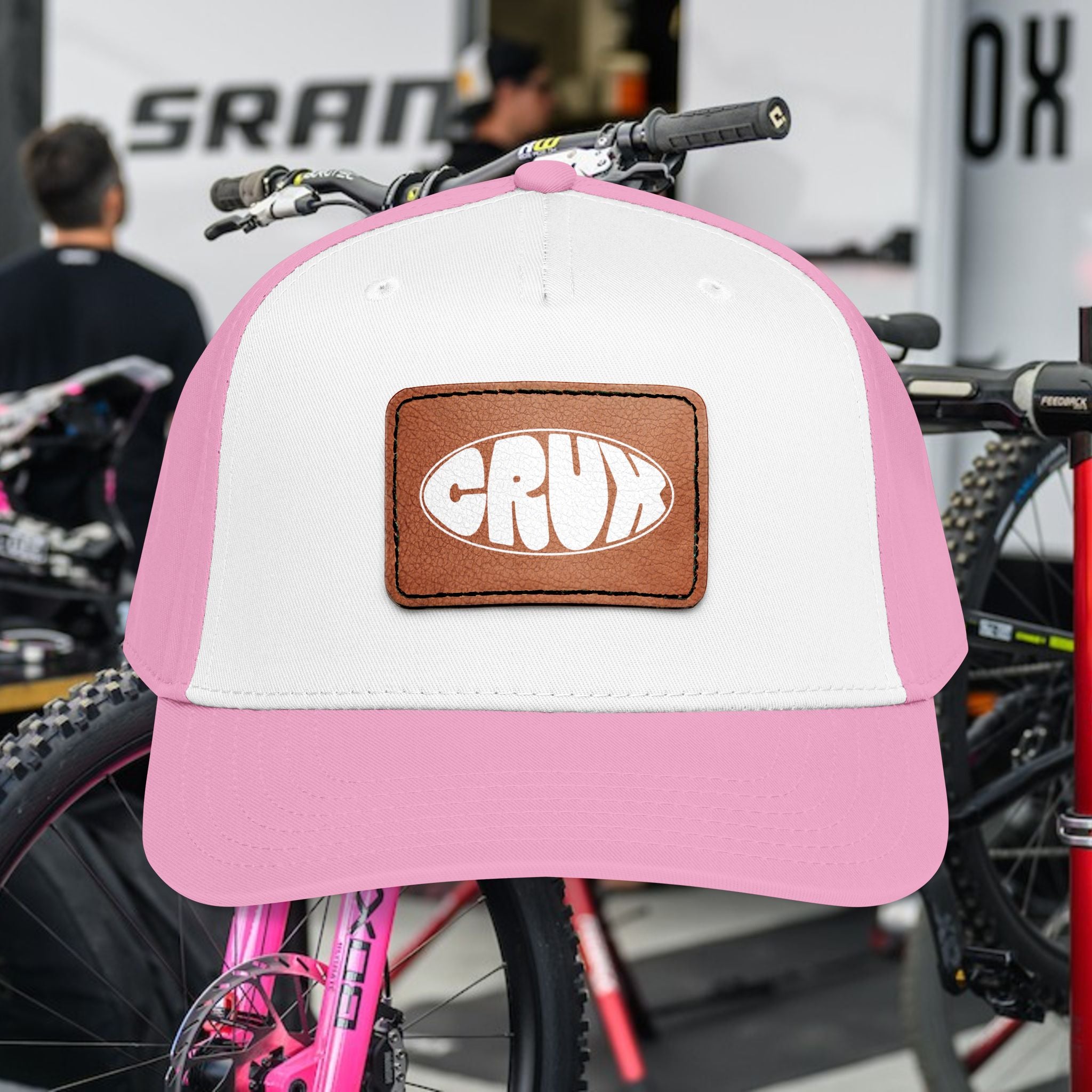 Crux Leather Patch Hat | CRUX