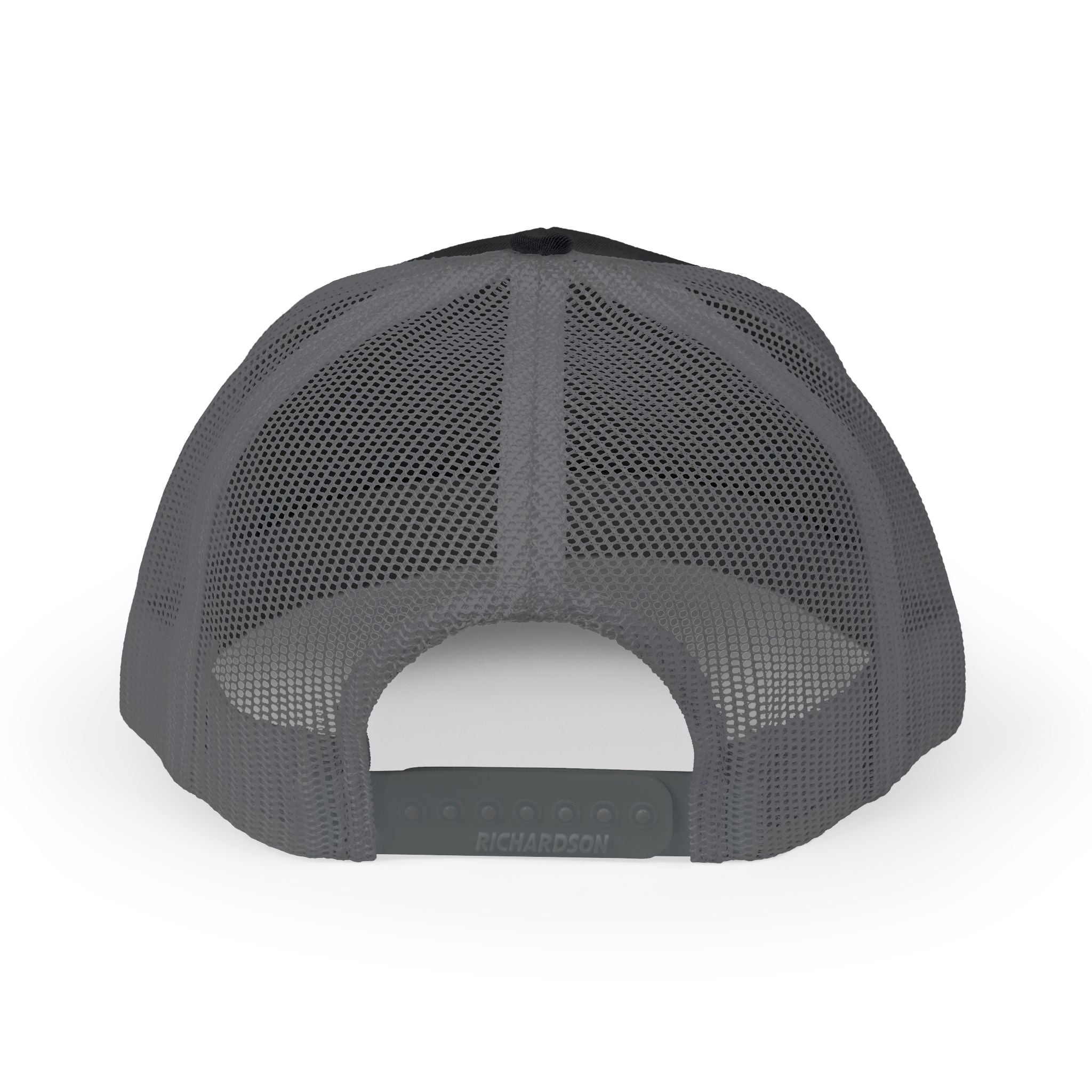 Trucker Cap — Black Grunge Globe Logo "Powerful Youth"