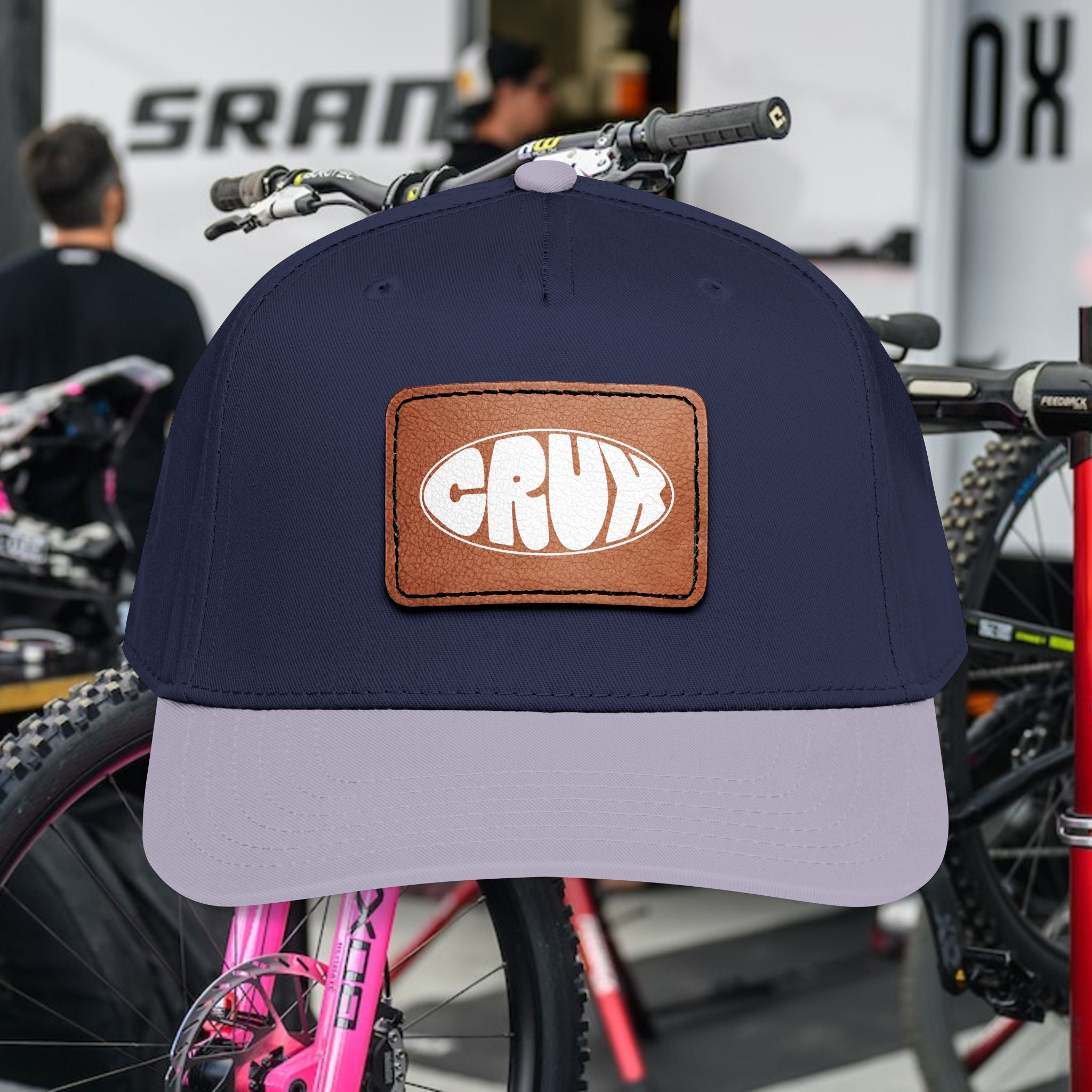 Crux Leather Patch Hat | CRUX