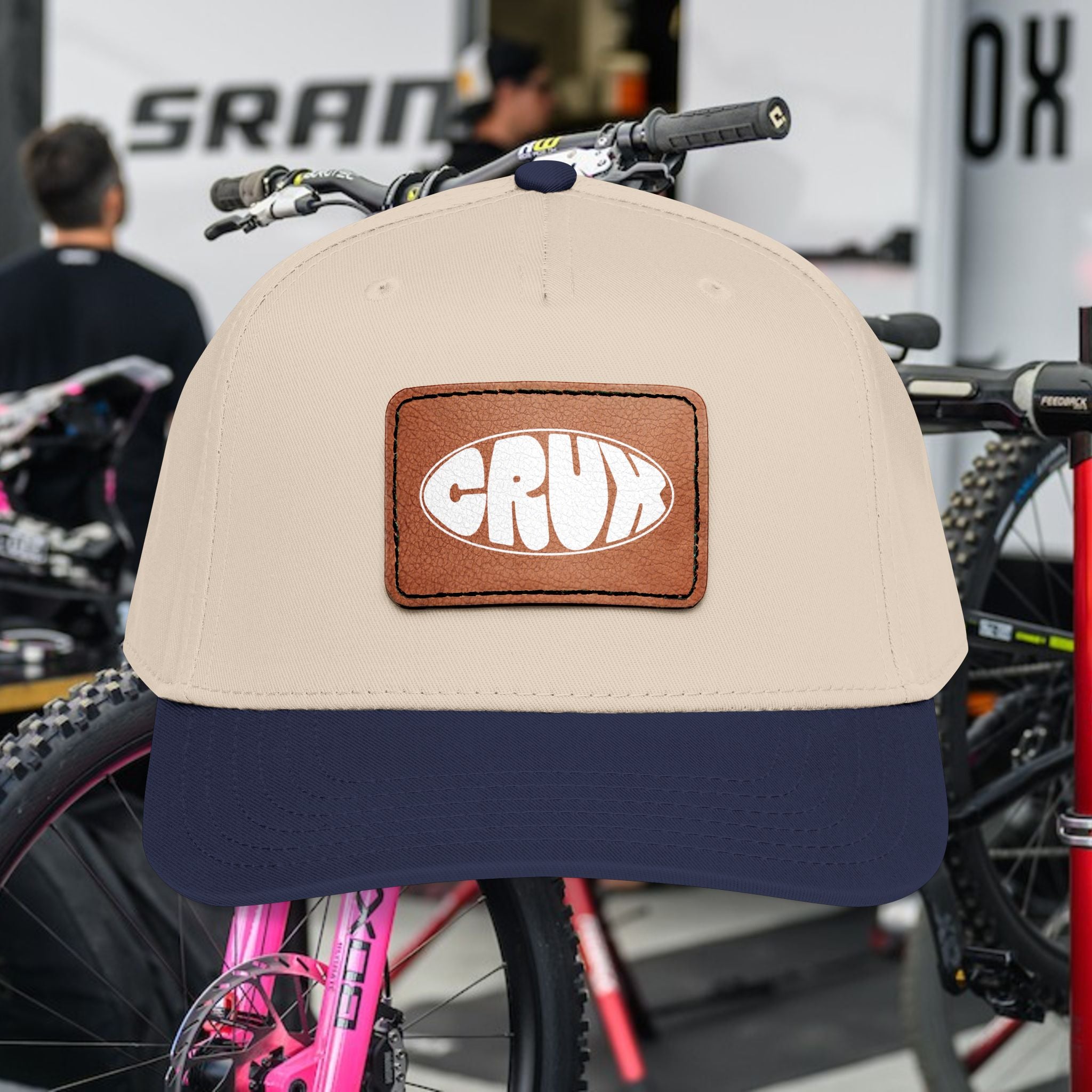 Crux Leather Patch Hat | CRUX