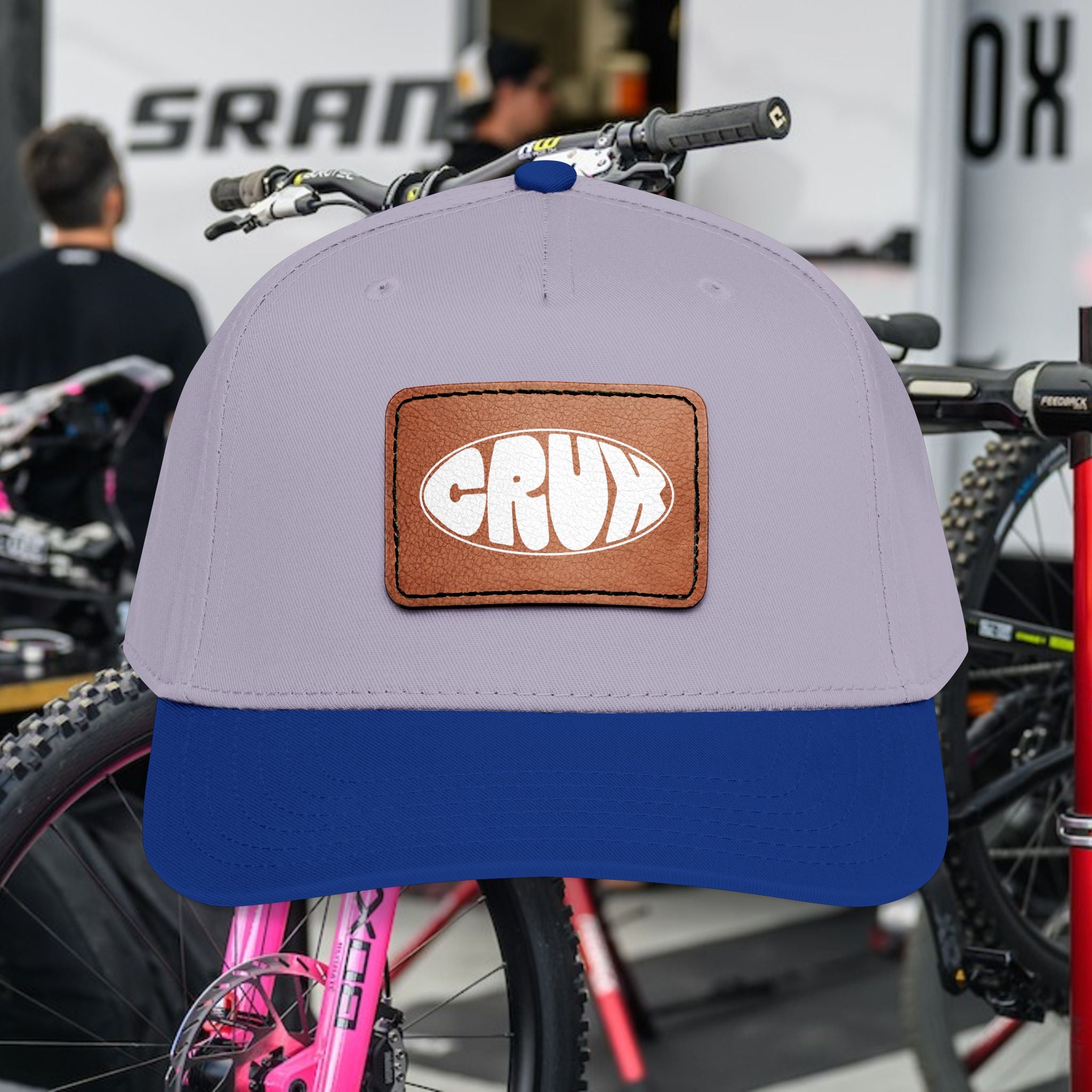 Crux Leather Patch Hat | CRUX