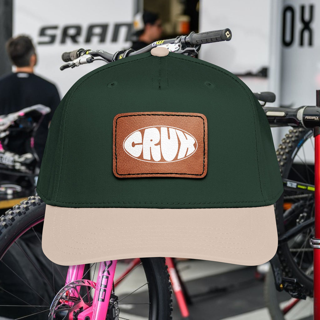 Crux Leather Patch Hat | CRUX