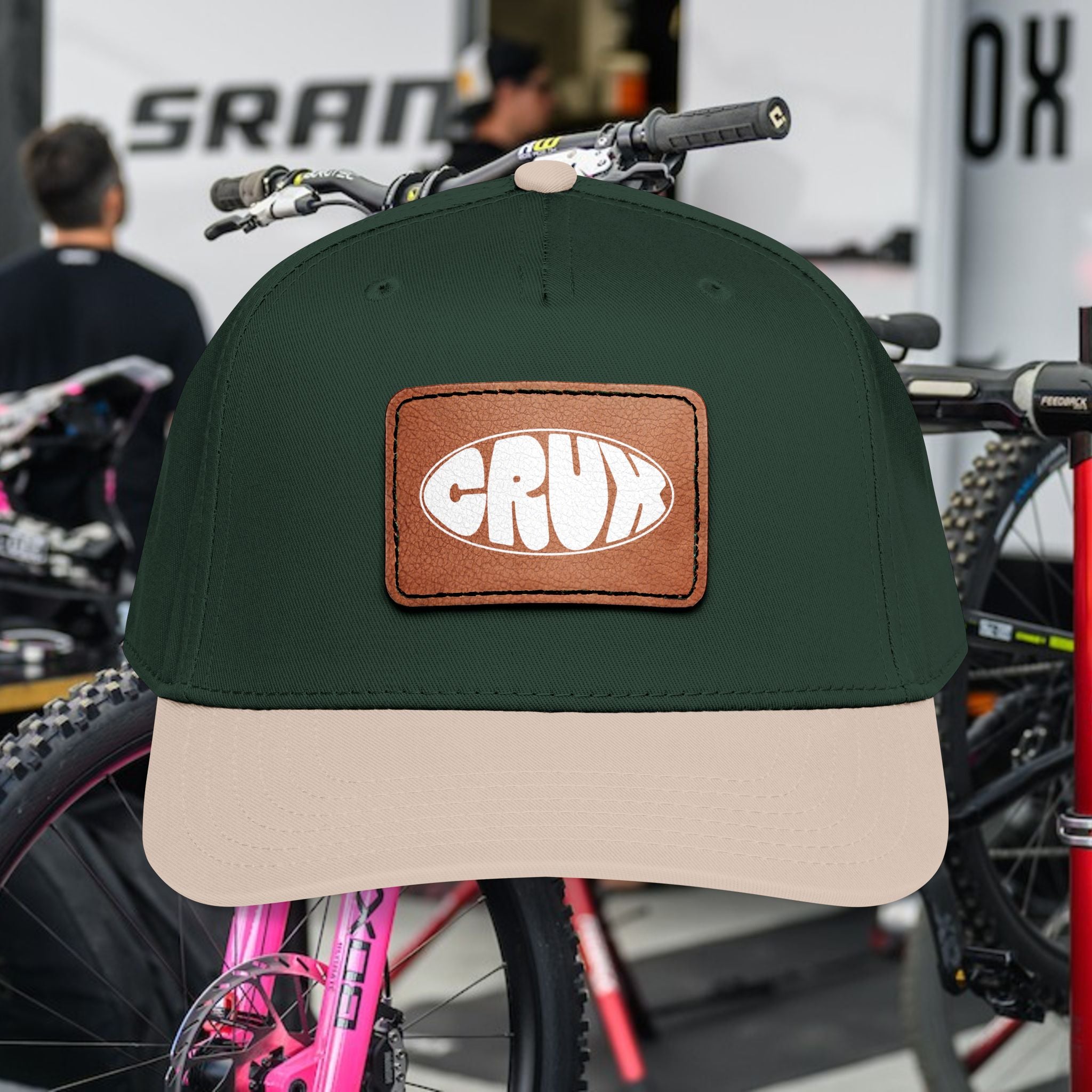 Crux Leather Patch Hat | CRUX