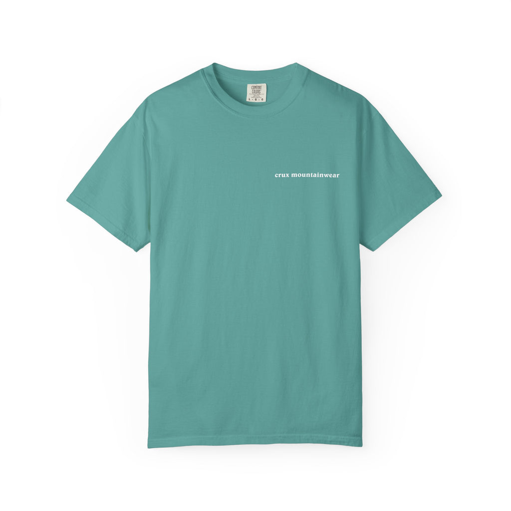 Peaks: Patagonia-Style "Crux Mountainwear" Tee