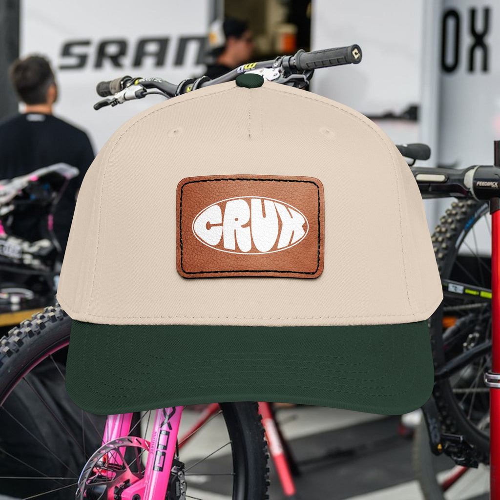 Crux Leather Patch Hat | CRUX