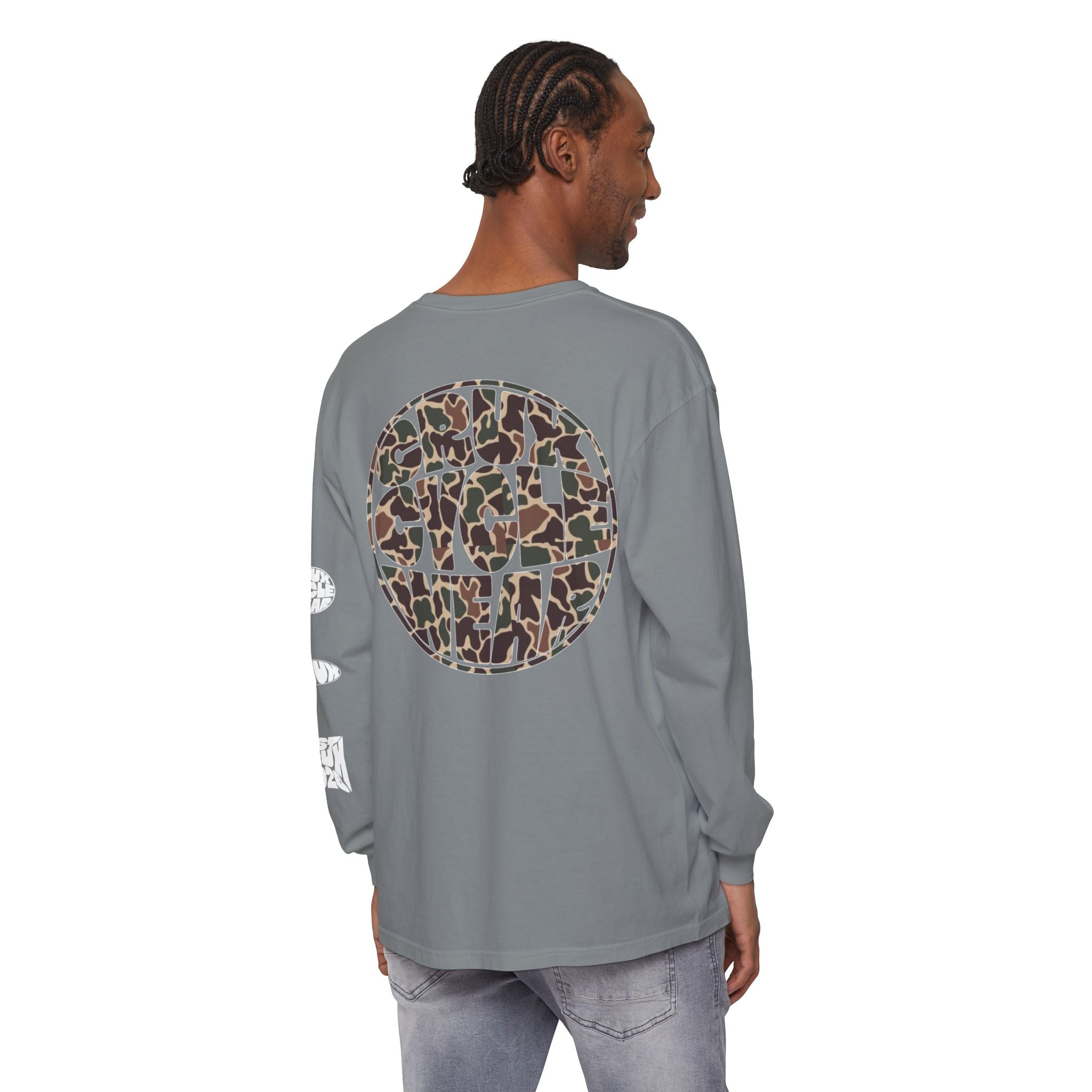 Long-Sleeve Wildstyle CAMO Tee | Crux