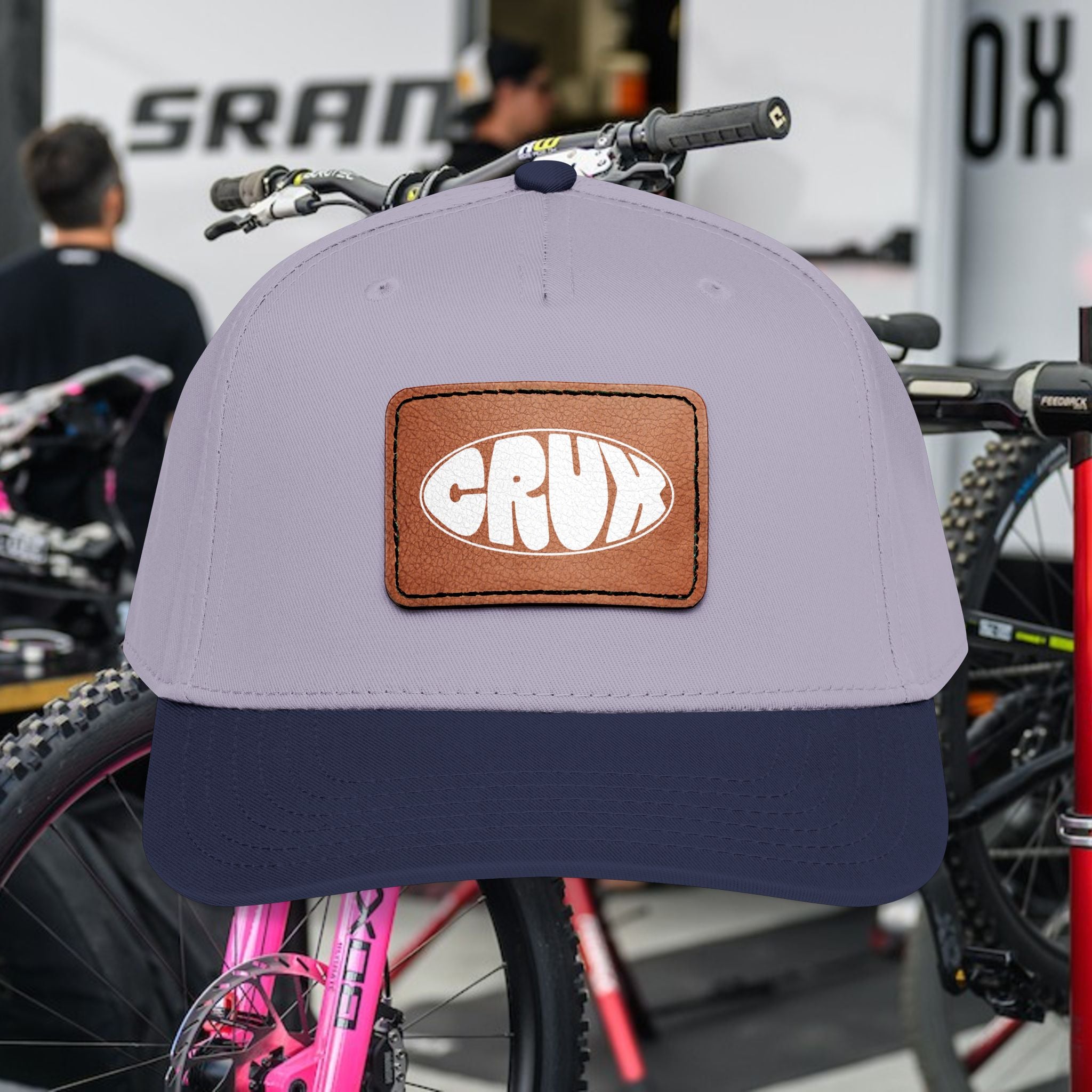 Crux Leather Patch Hat | CRUX