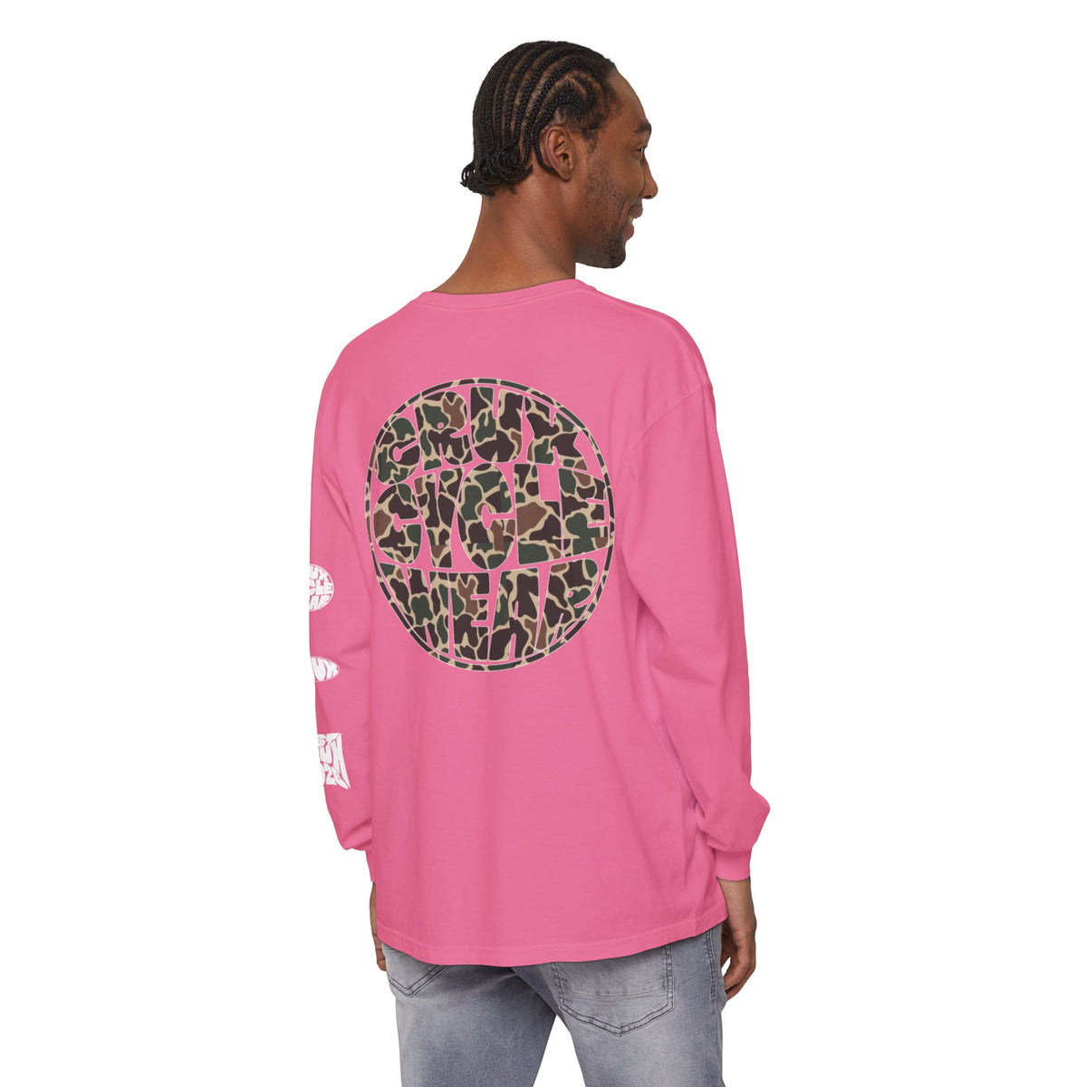 Long-Sleeve Wildstyle CAMO Tee | Crux
