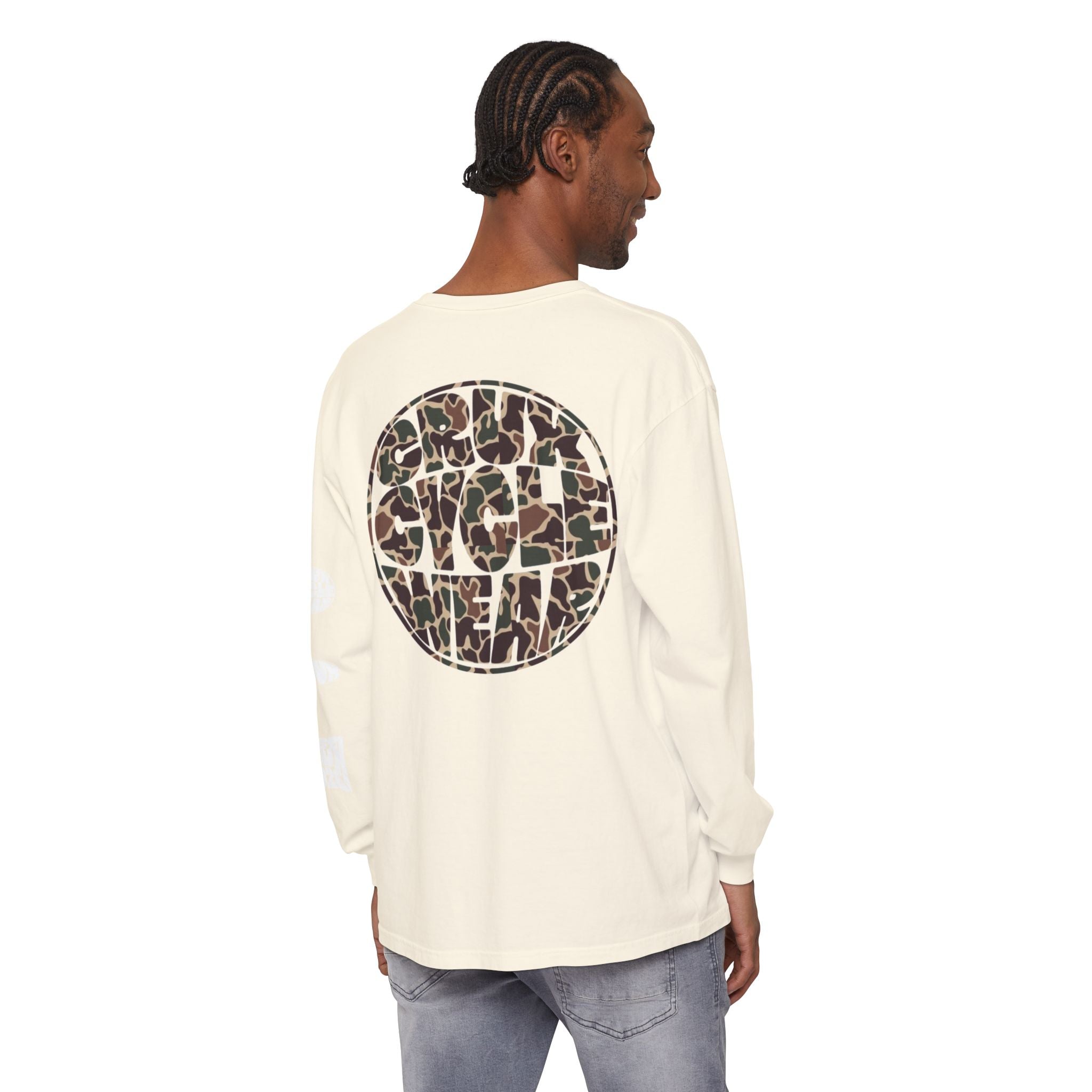 Long-Sleeve Wildstyle CAMO Tee | Crux